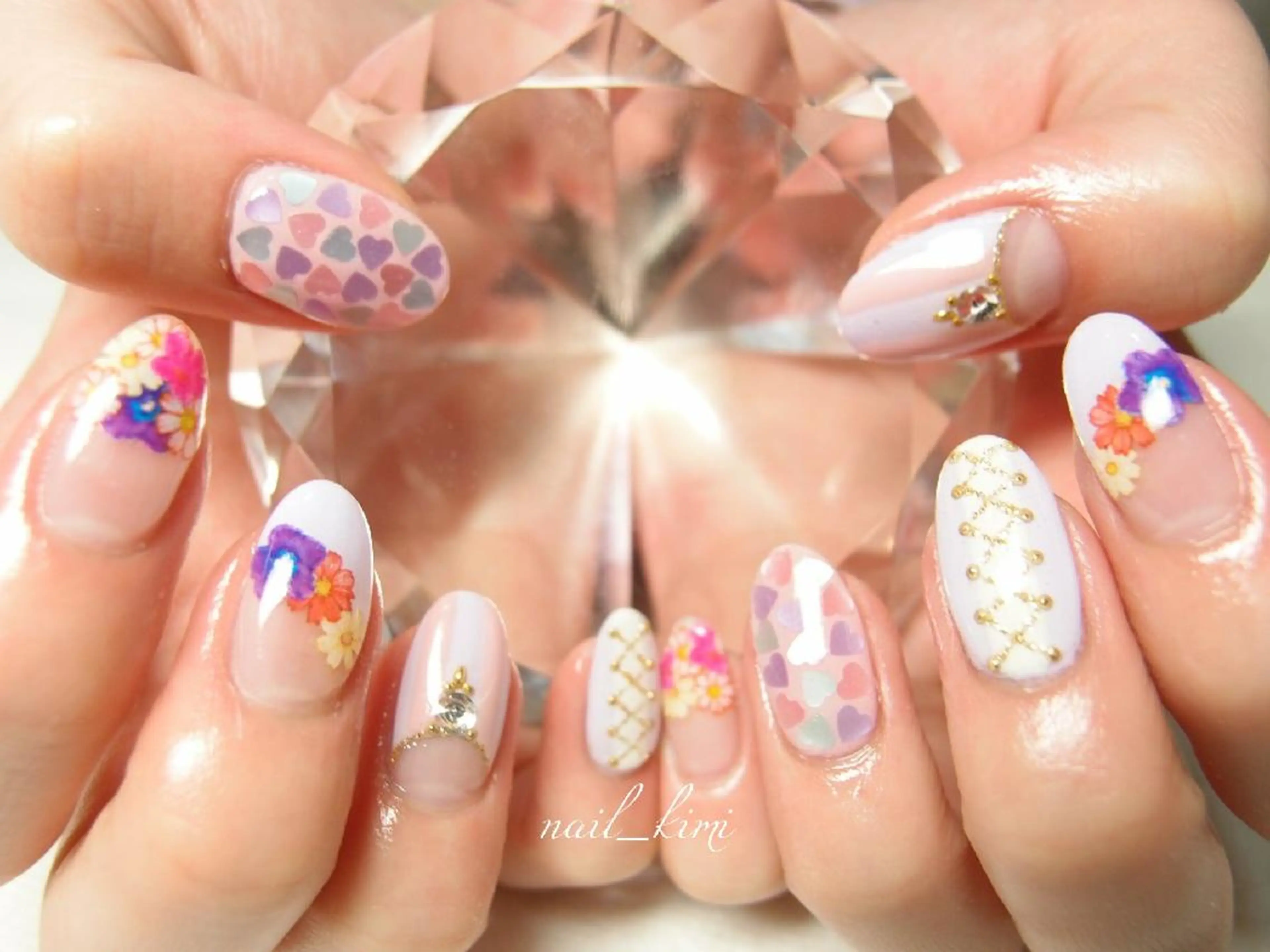 ネイル ConneQt所属・ETHOSENSE. kimikaのネイルデザイン