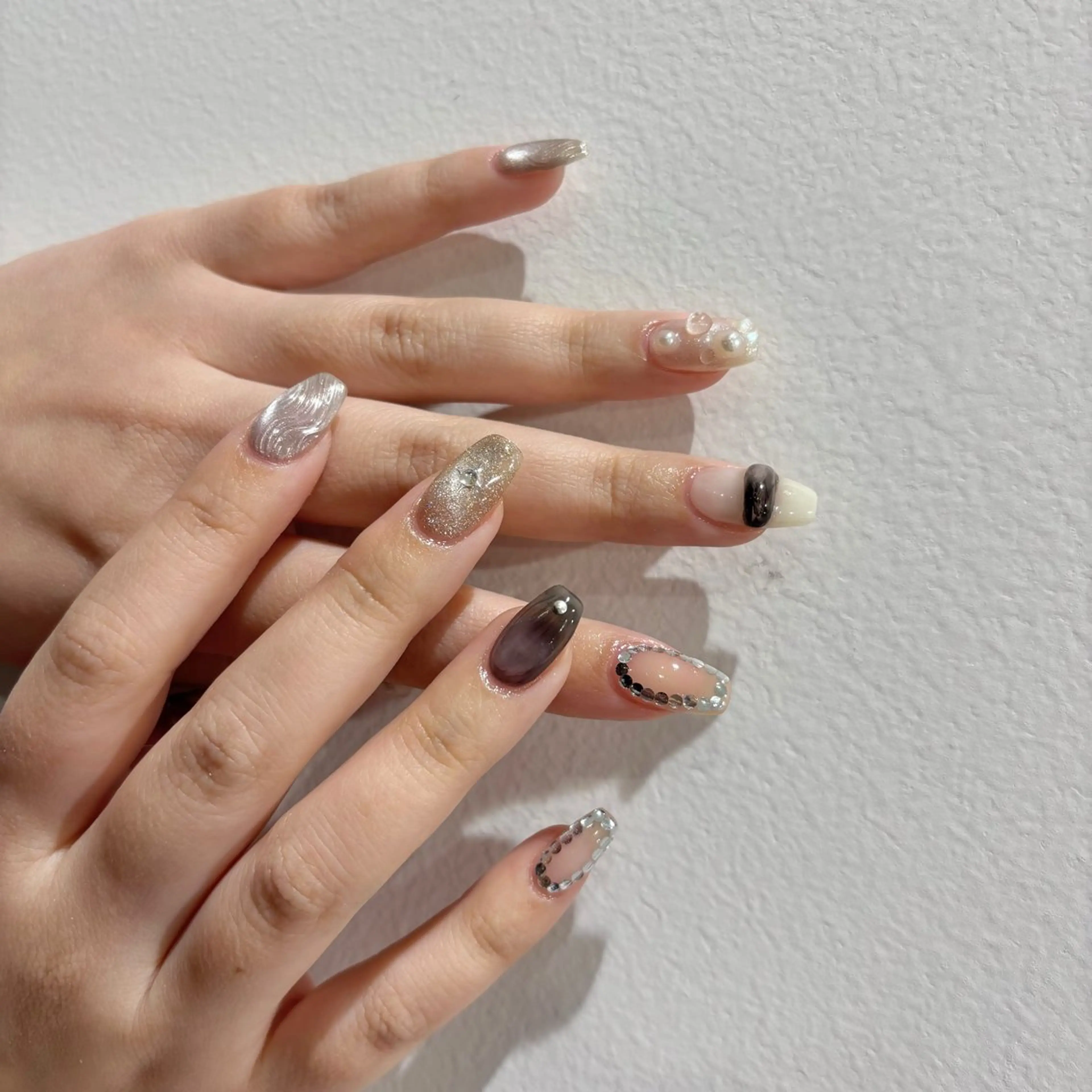 ネイル ニュアンスネイル yate' narumiのネイルデザイン