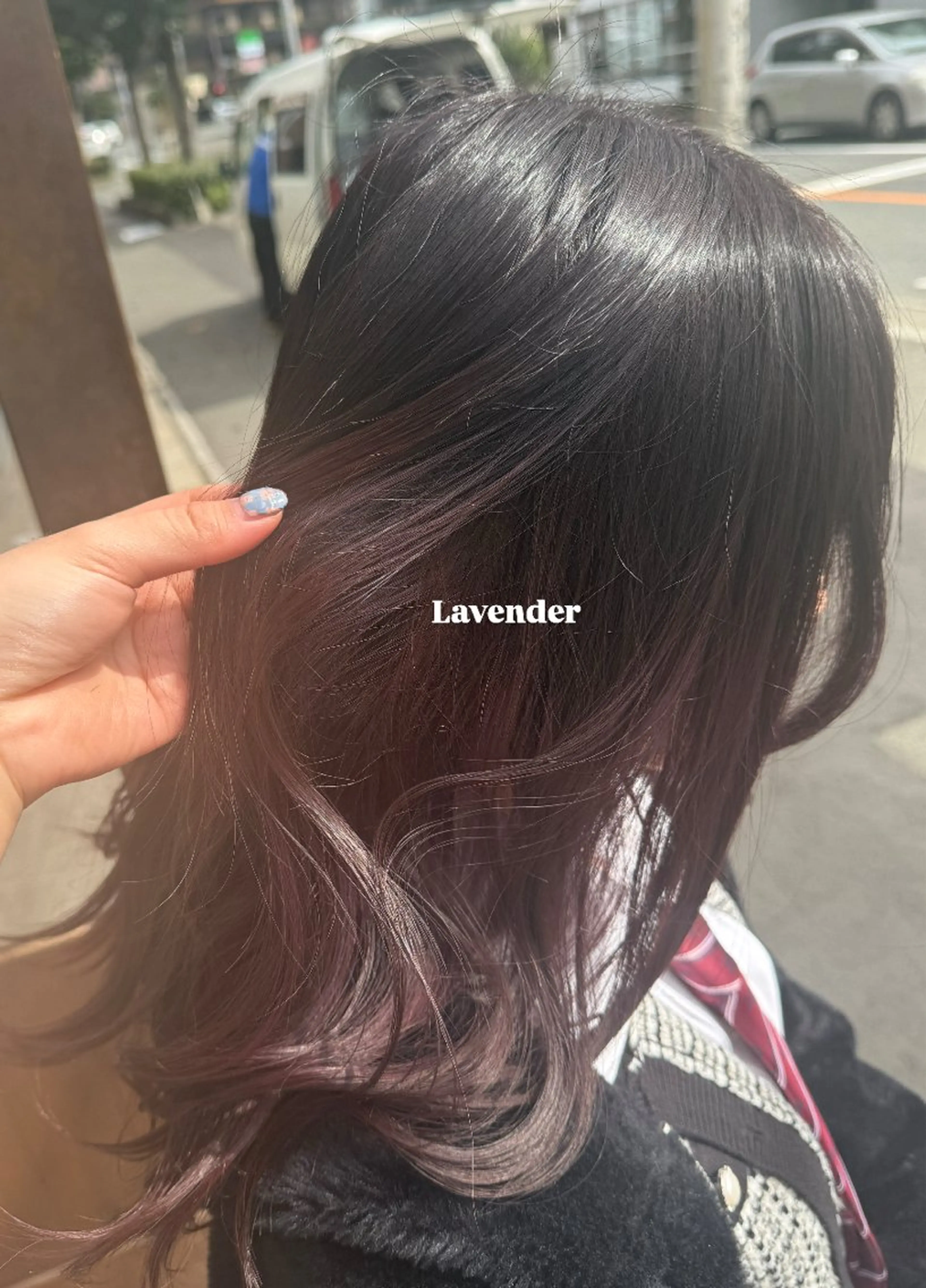 セミロング オリーブ🫒レイヤー /平尾/りの‎🤍のヘアスタイル