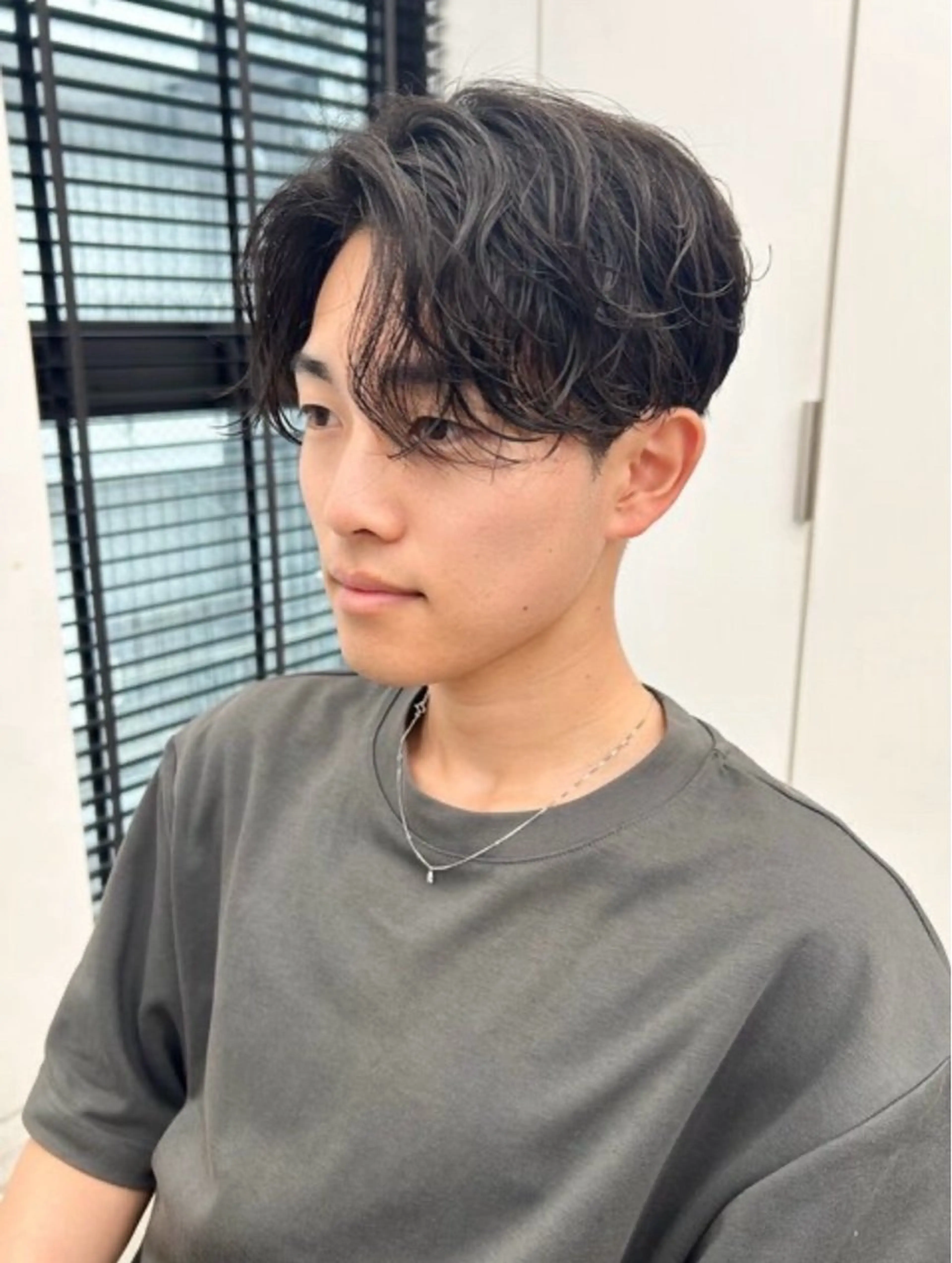 メンズ カット パーマ 名駅/メンズ特化/ 大人ヘア💗信岡 和のヘアスタイル