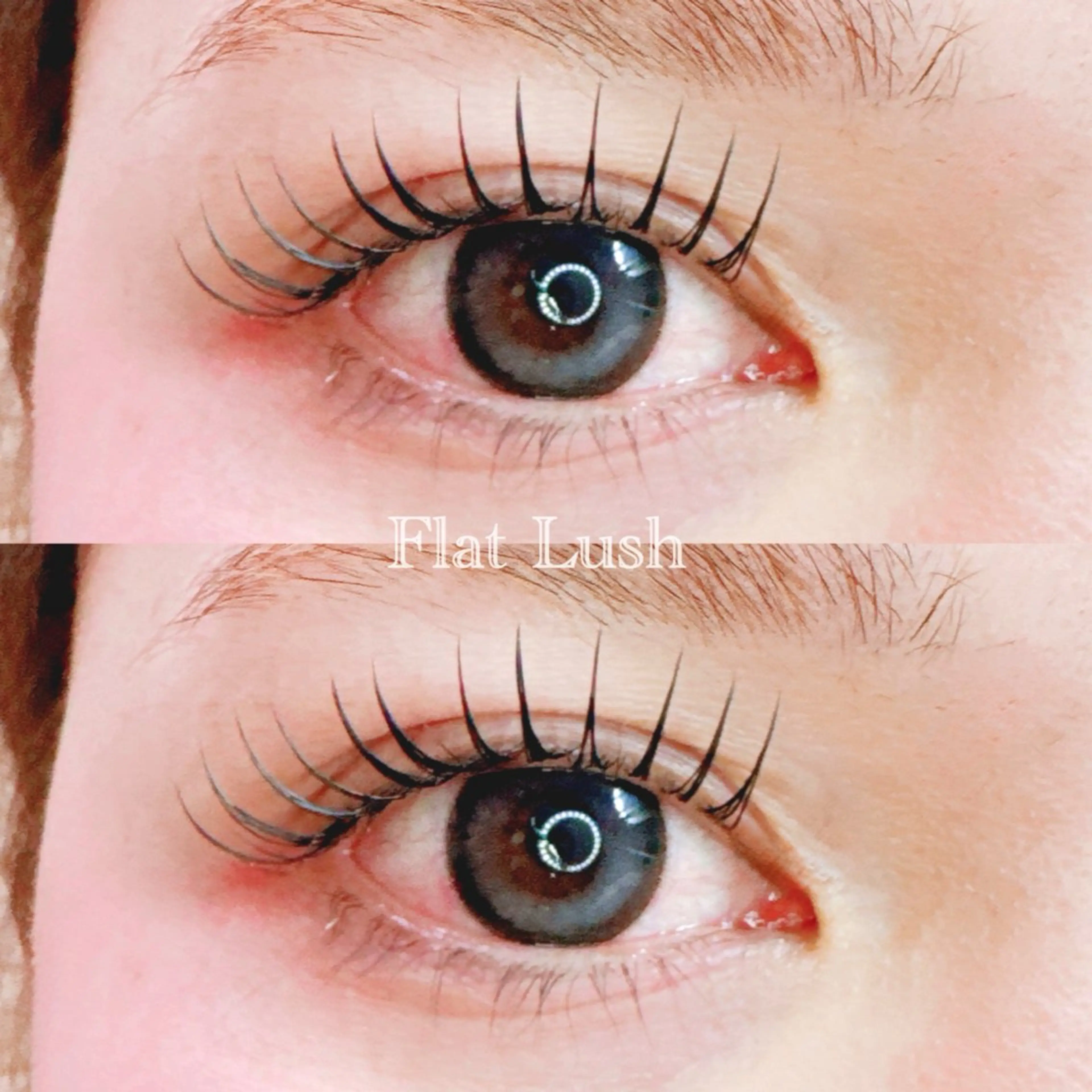 マツエク・マツパ フラットラッシュ 目尻長め マツエク UON【ｳｵﾝ】所属・UON【ｳｵﾝ】 Asuka🌼のマツエク・マツパデザイン