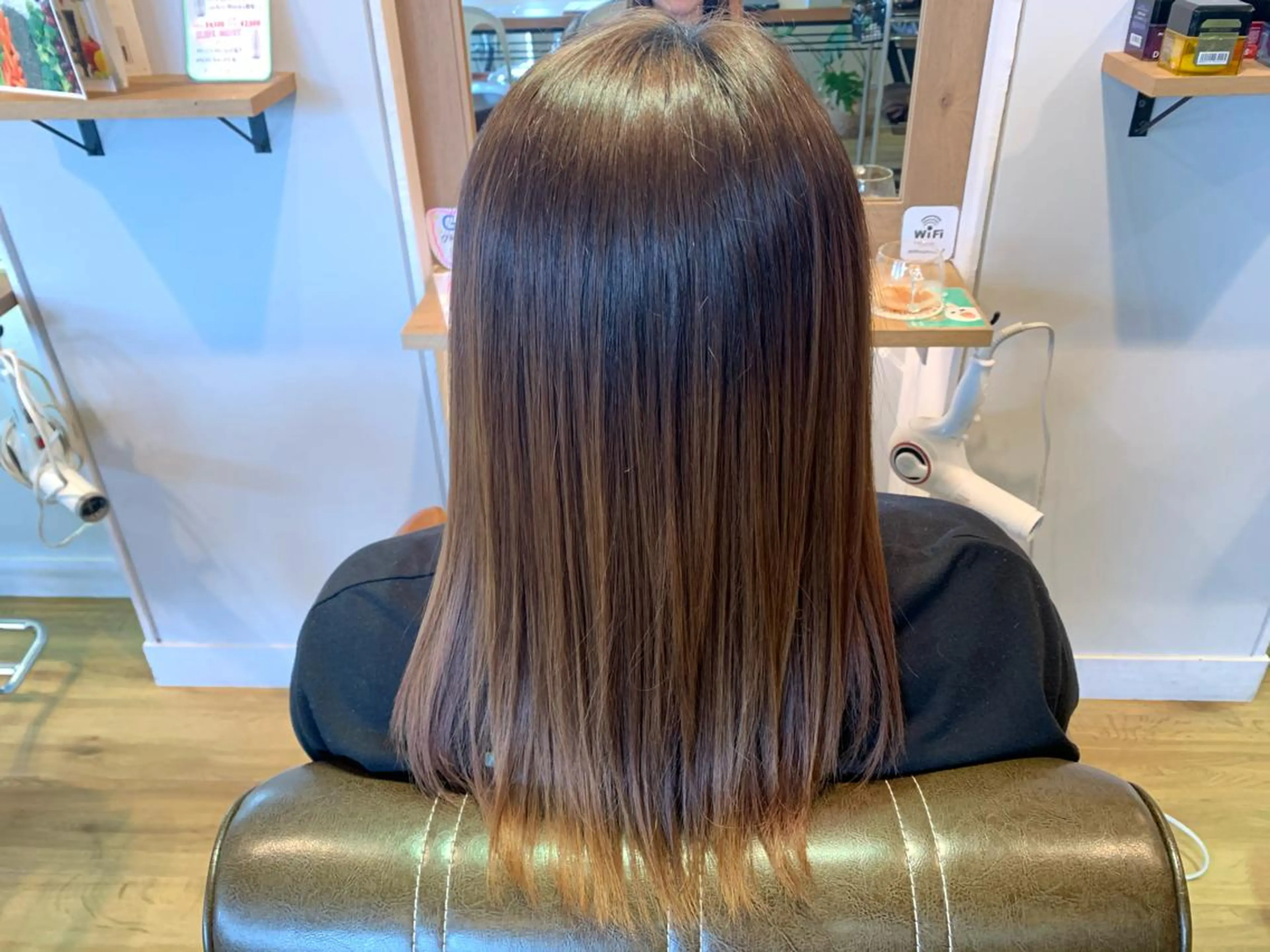 ロング 髪質改善 ツキダテ ユイのヘアスタイル