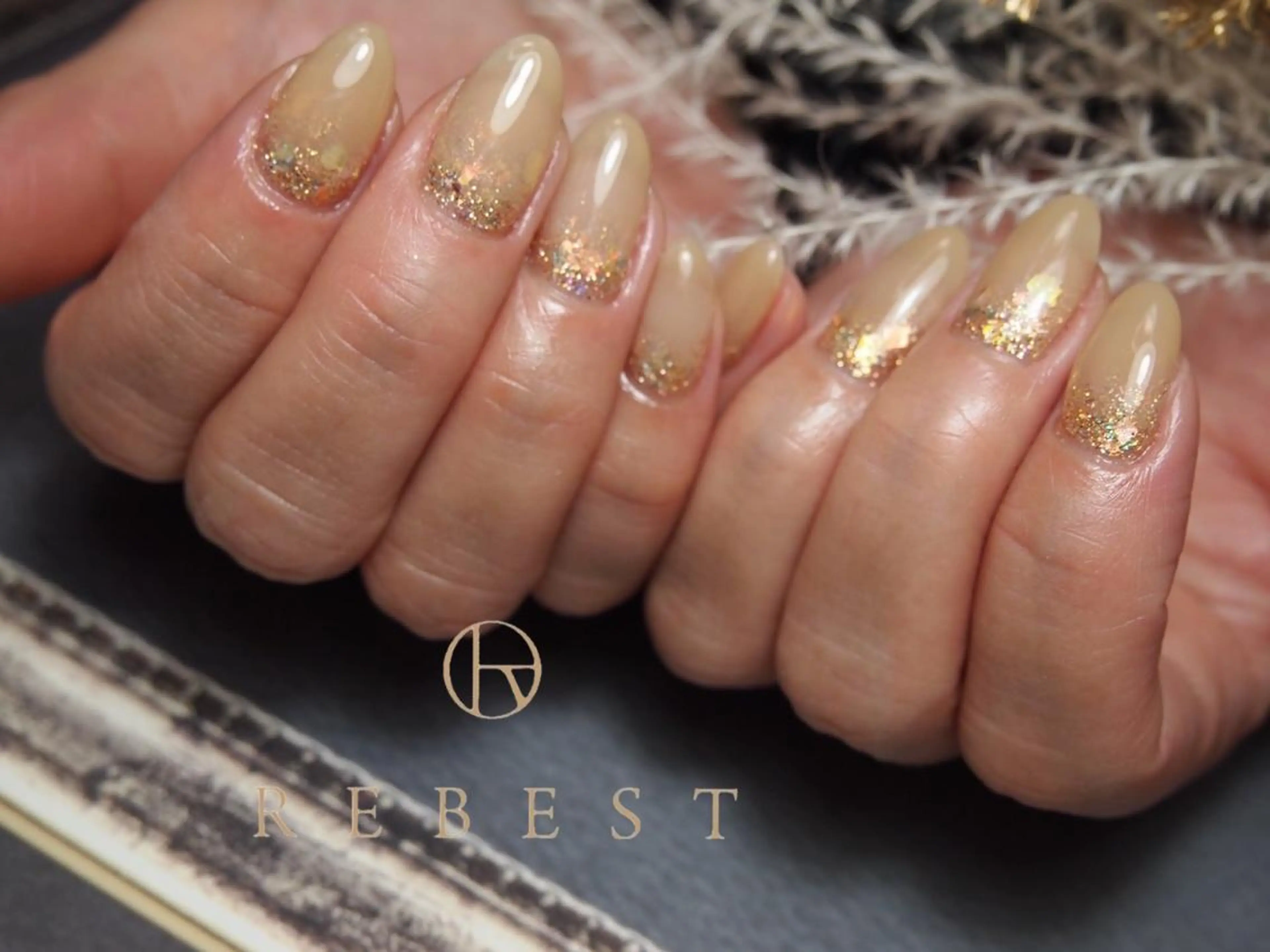 ネイル ❤️💛🩵京橋 痛ネイル⭐️3Dのネイルデザイン