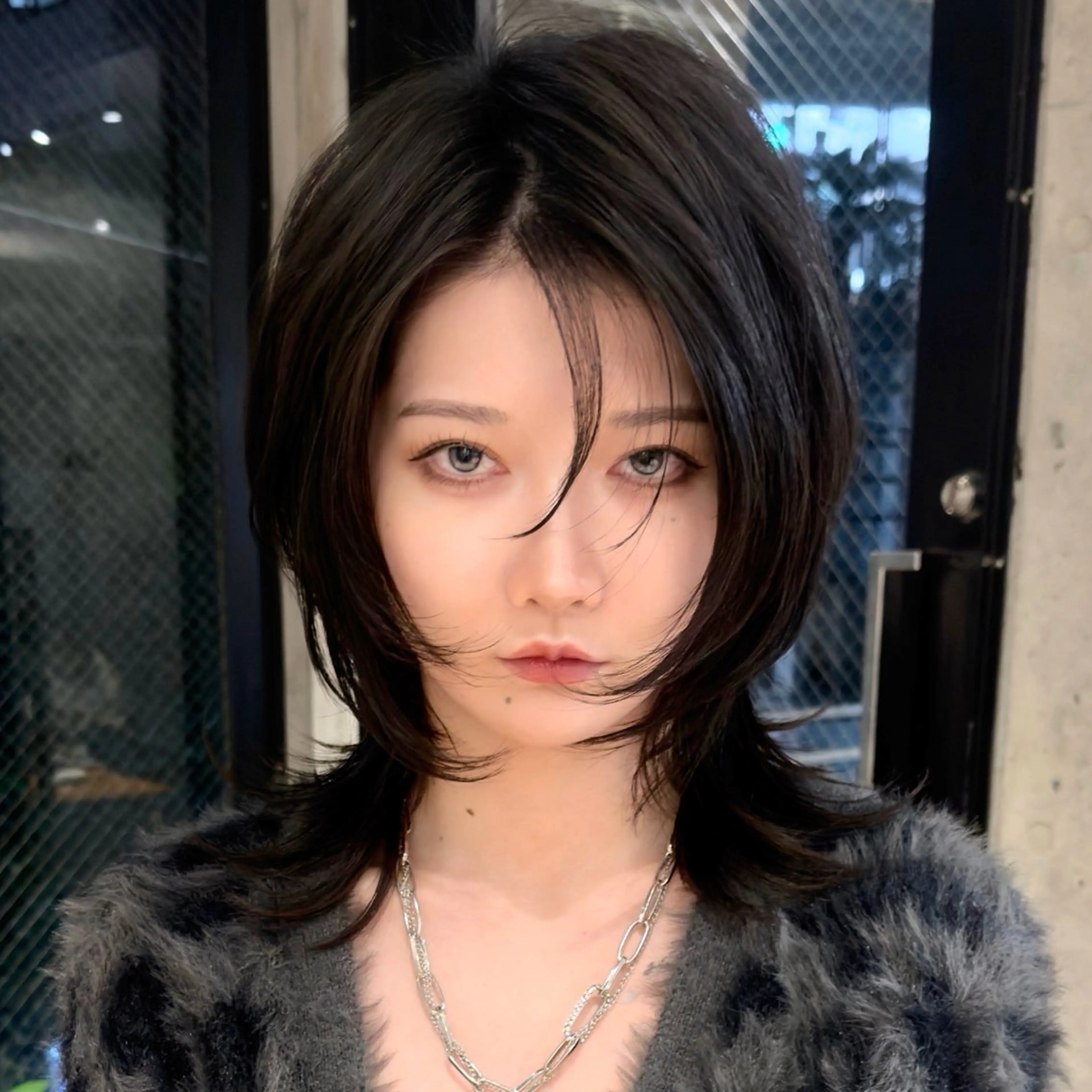 ウルフカット＋ポイントブリーチ＋トリートメントの写真