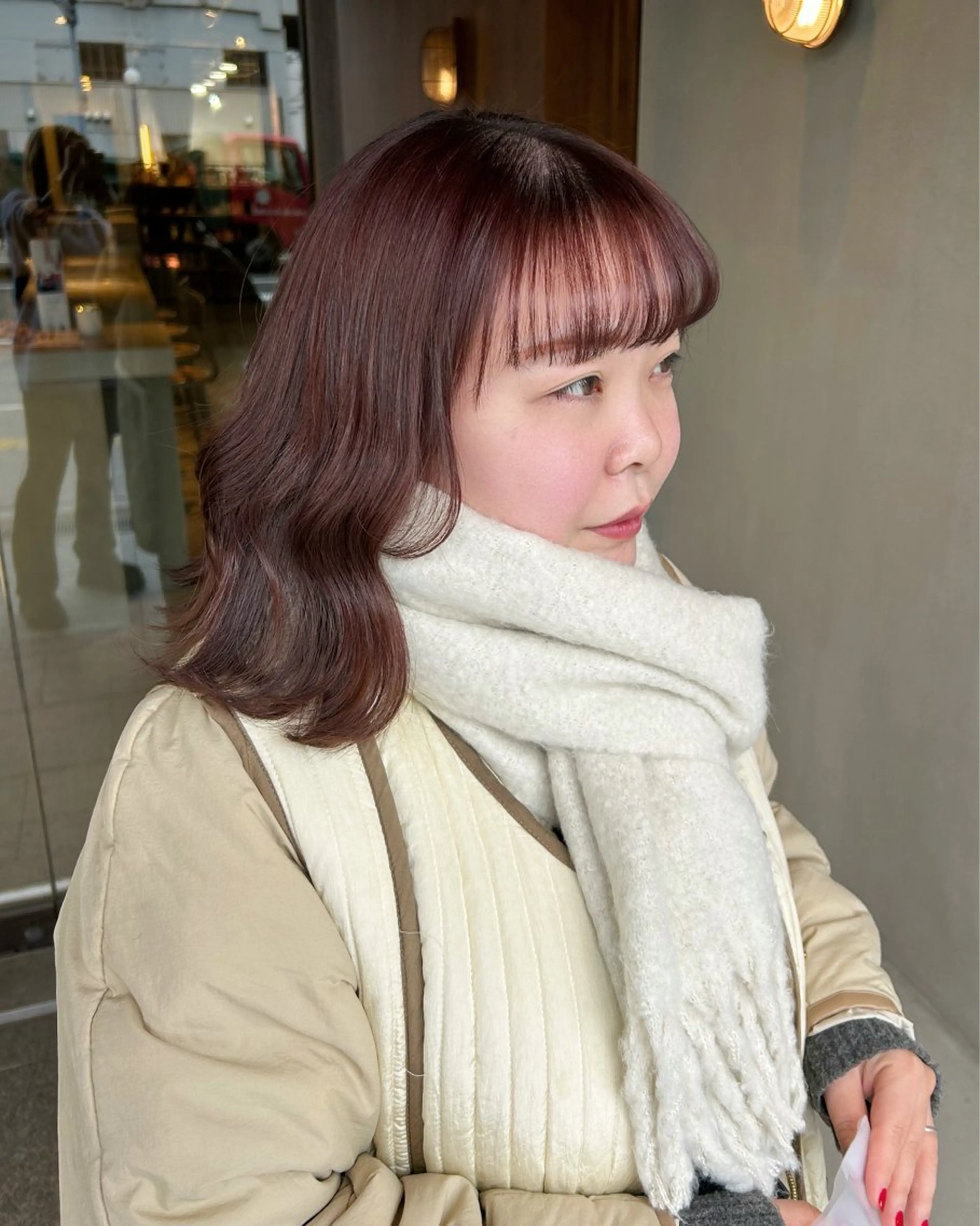 ミディアム カラー Lolonois野田 ヒガシ カイリ🐬のヘアスタイル