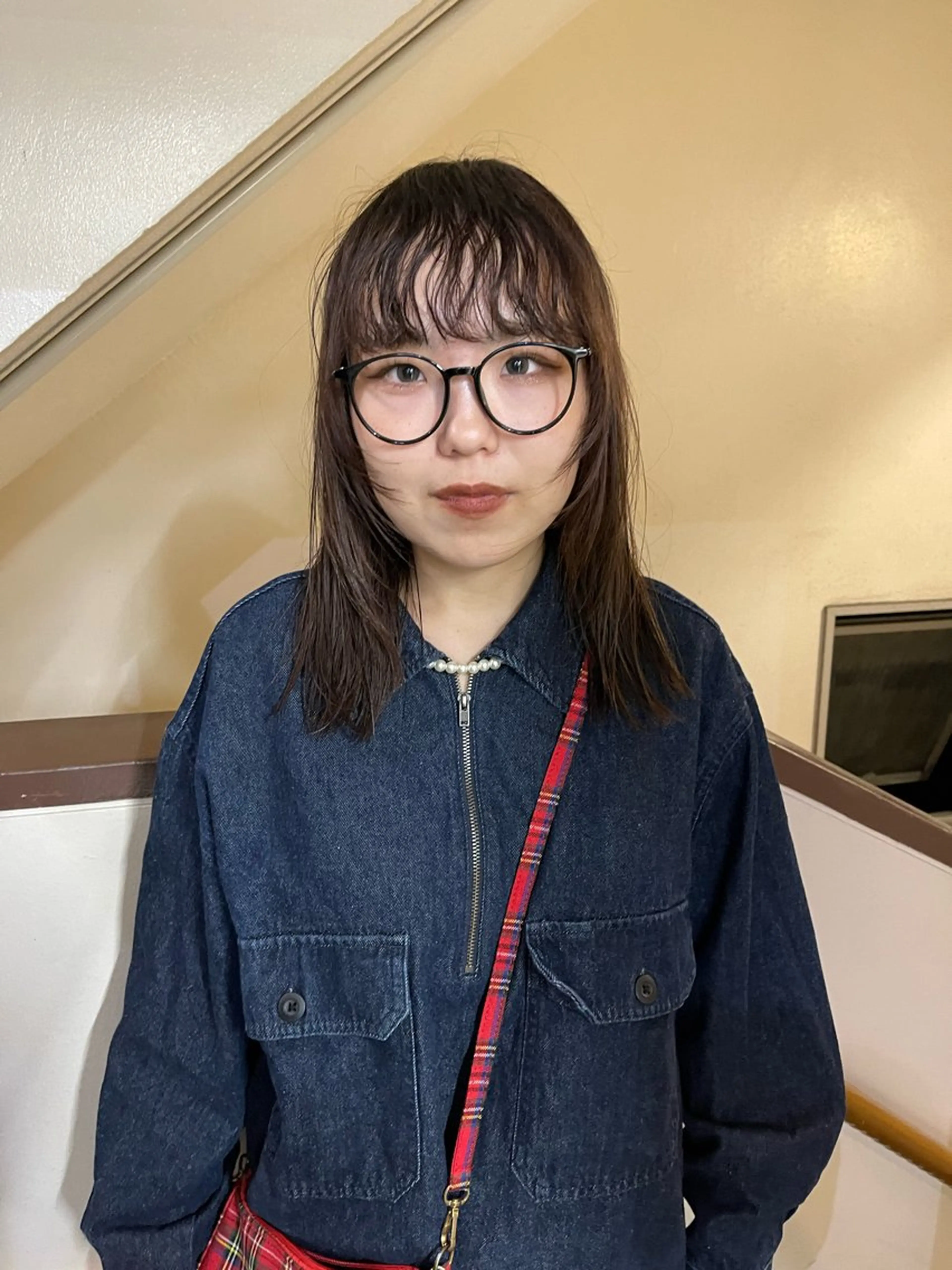 ミディアム カット ヘアカラー パーマ トリートメント ヘアセット 安部佑哉/ハイトーン /レイヤー/グランジのヘアスタイル