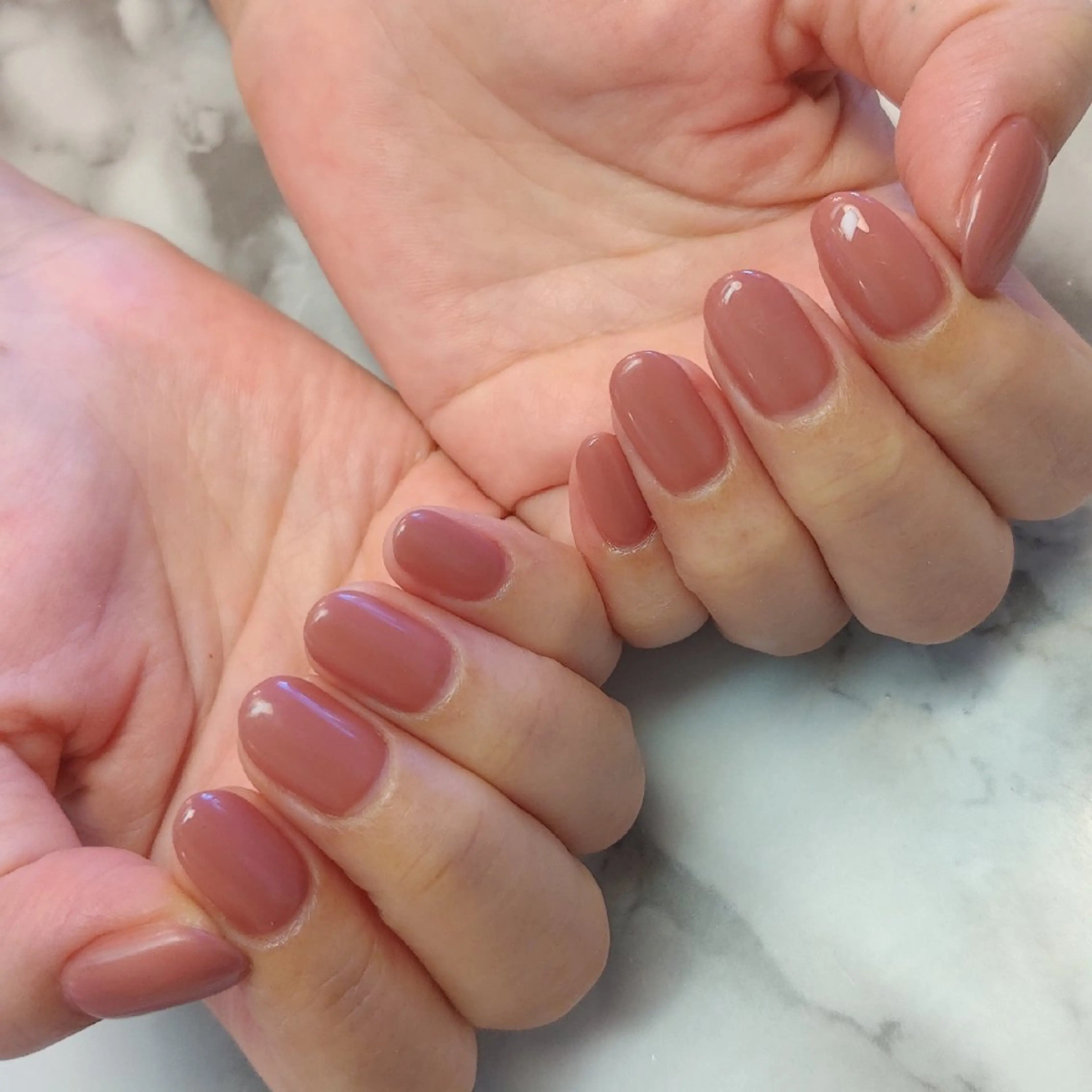 ネイル ワンカラーネイル ジェヌインネイル 河内のネイルデザイン