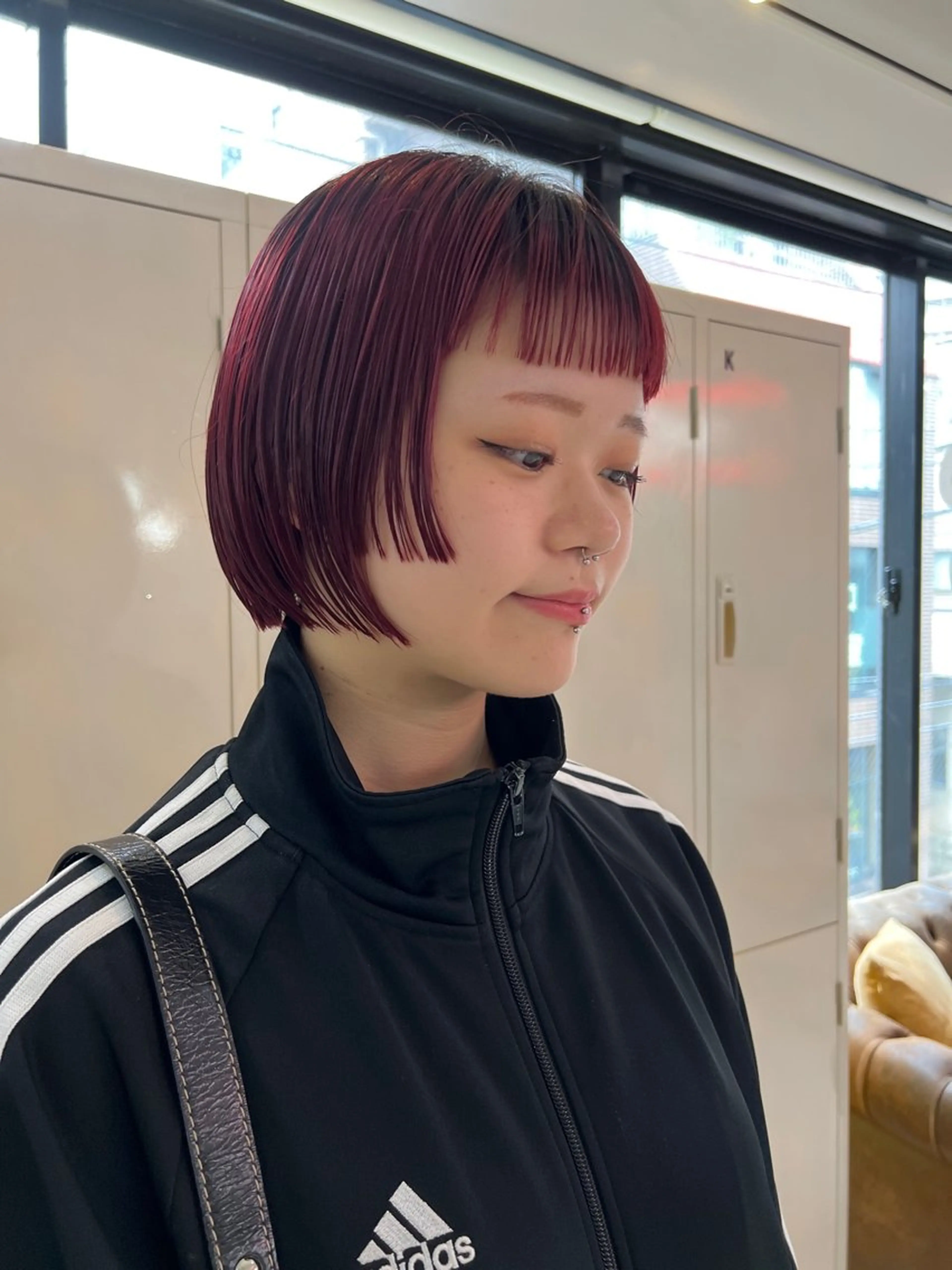 ショート カラー カット ヘアカラー トリートメント トレンドボブ /ミリヤのヘアスタイル