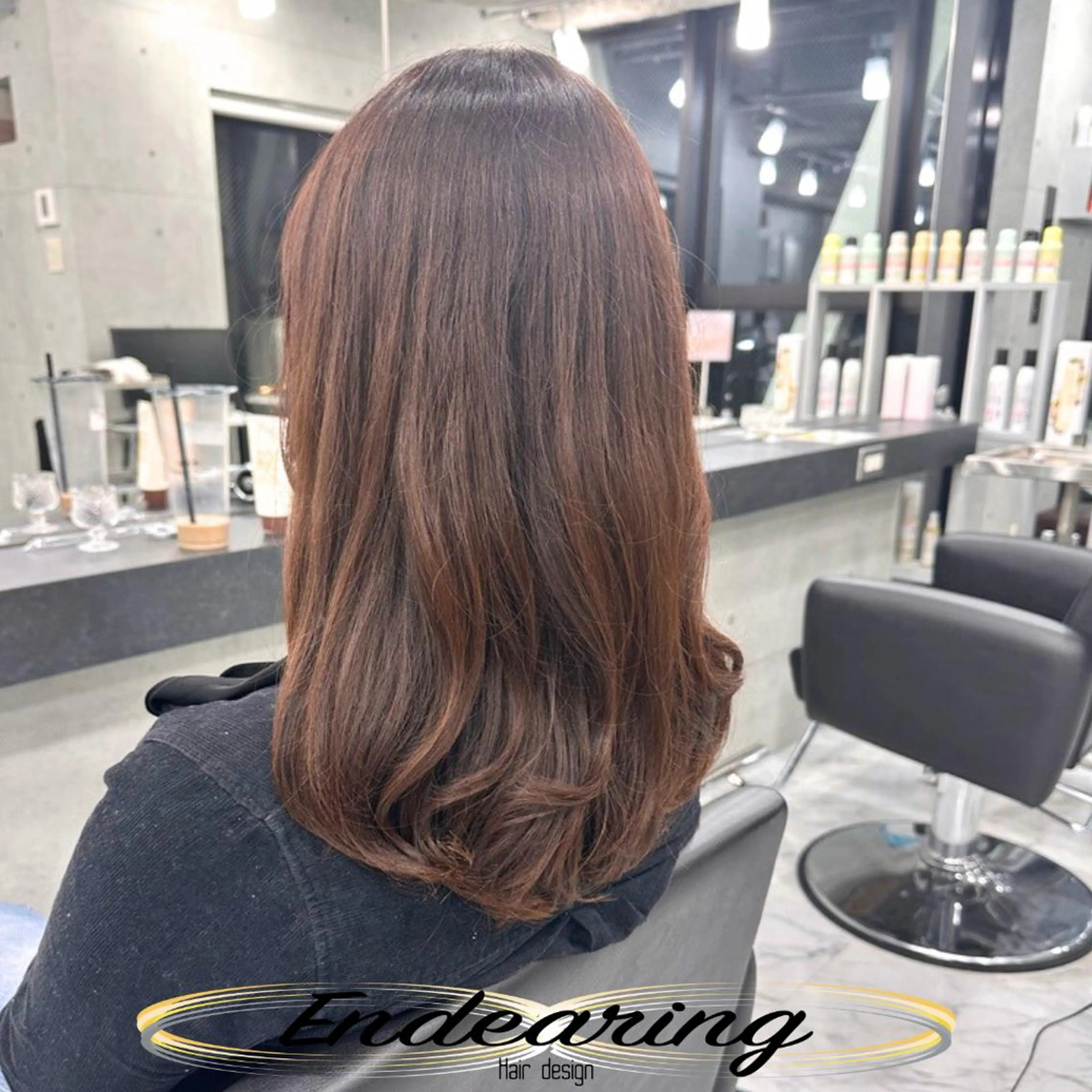 セミロング レイヤーカット 似合わせカット カット ヘアカラー Endearing 銀座/レイヤーカットのヘアスタイル