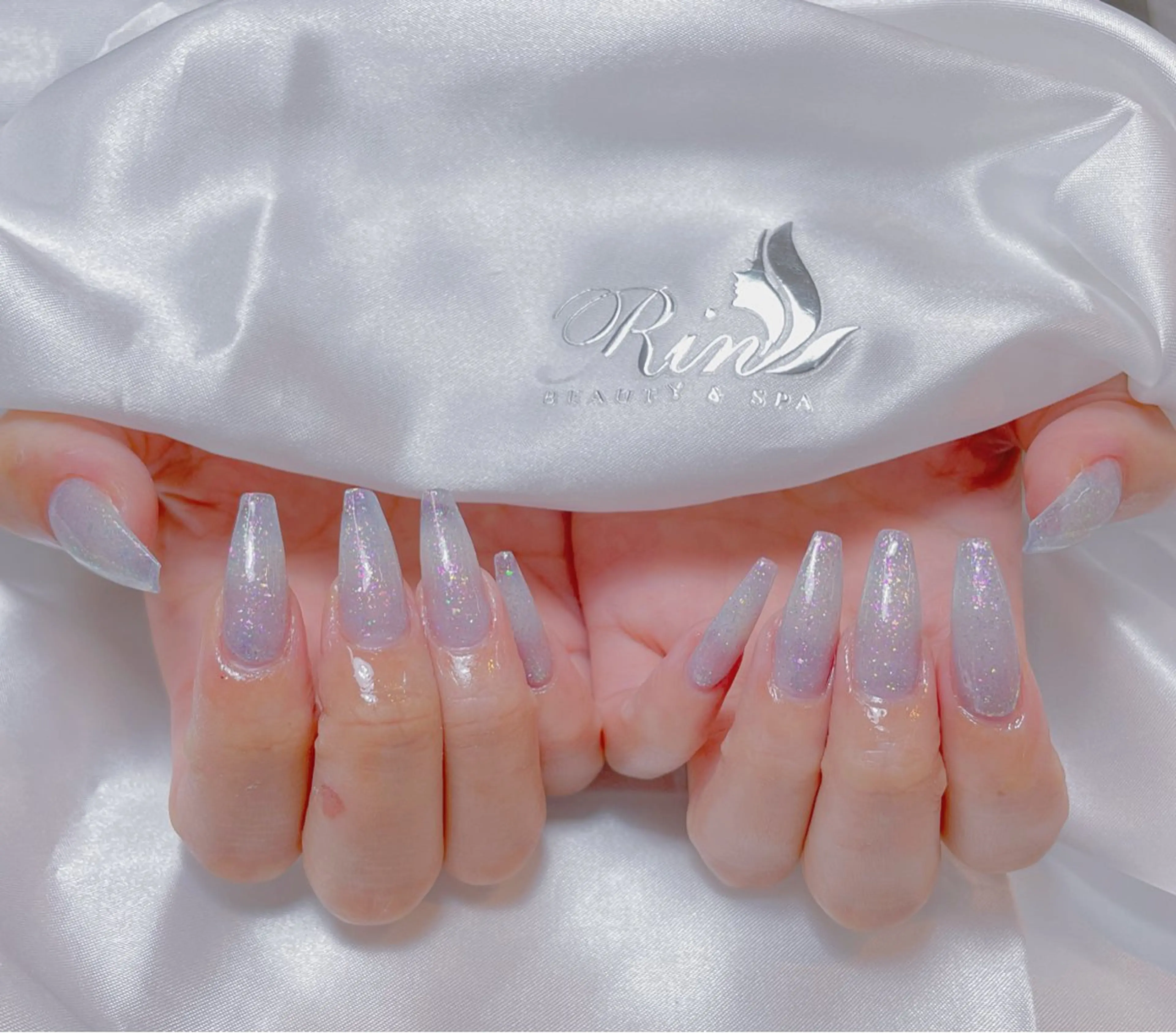ネイル アートネイル ハロウィン ロングネイル スカルプネイル ネイルチップ ハンドネイル Rin Nail 新大久保店のネイルデザイン