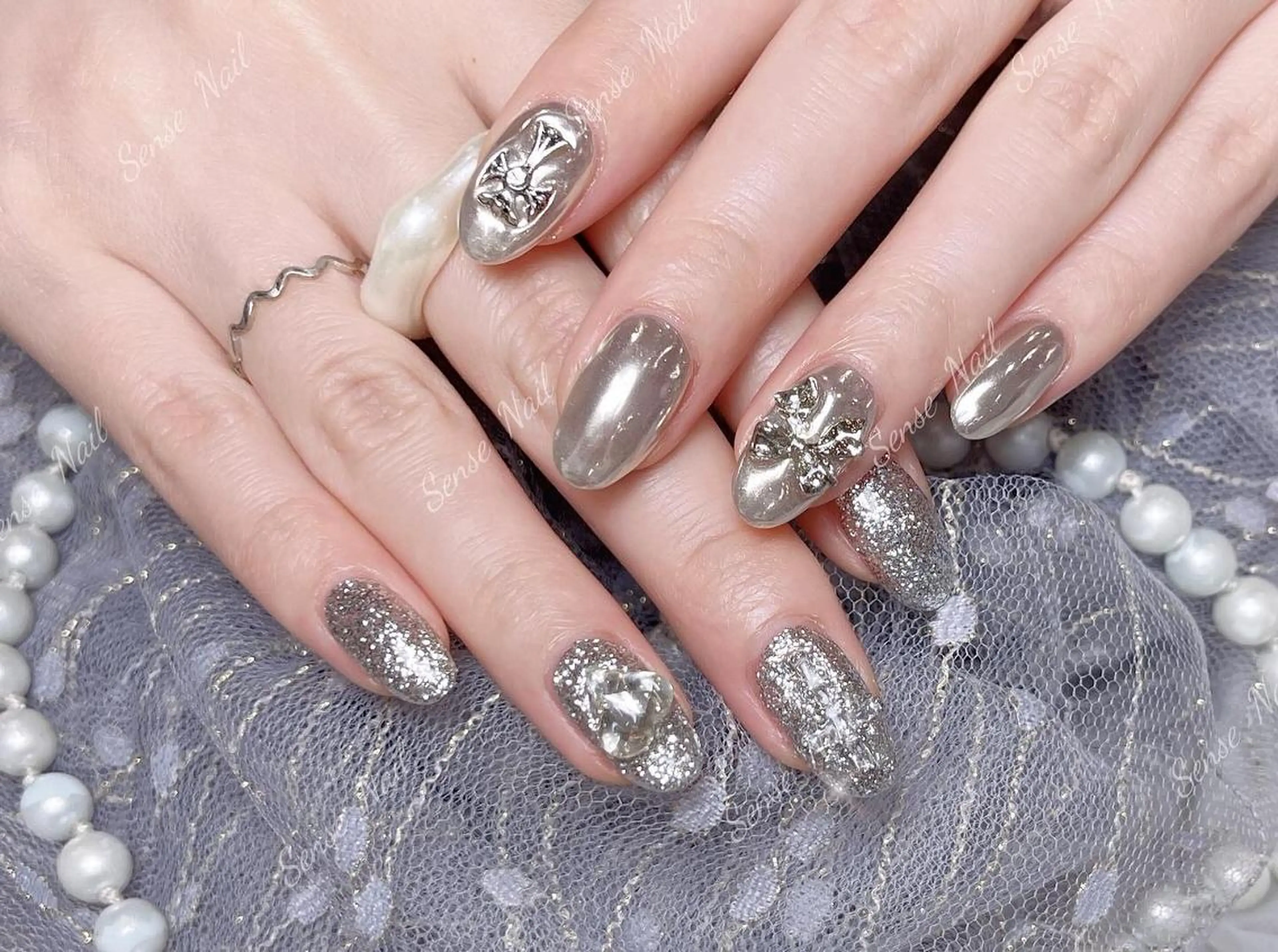 ネイル ハンドネイル 🎀Sense Nail新宿店🎀のネイルデザイン