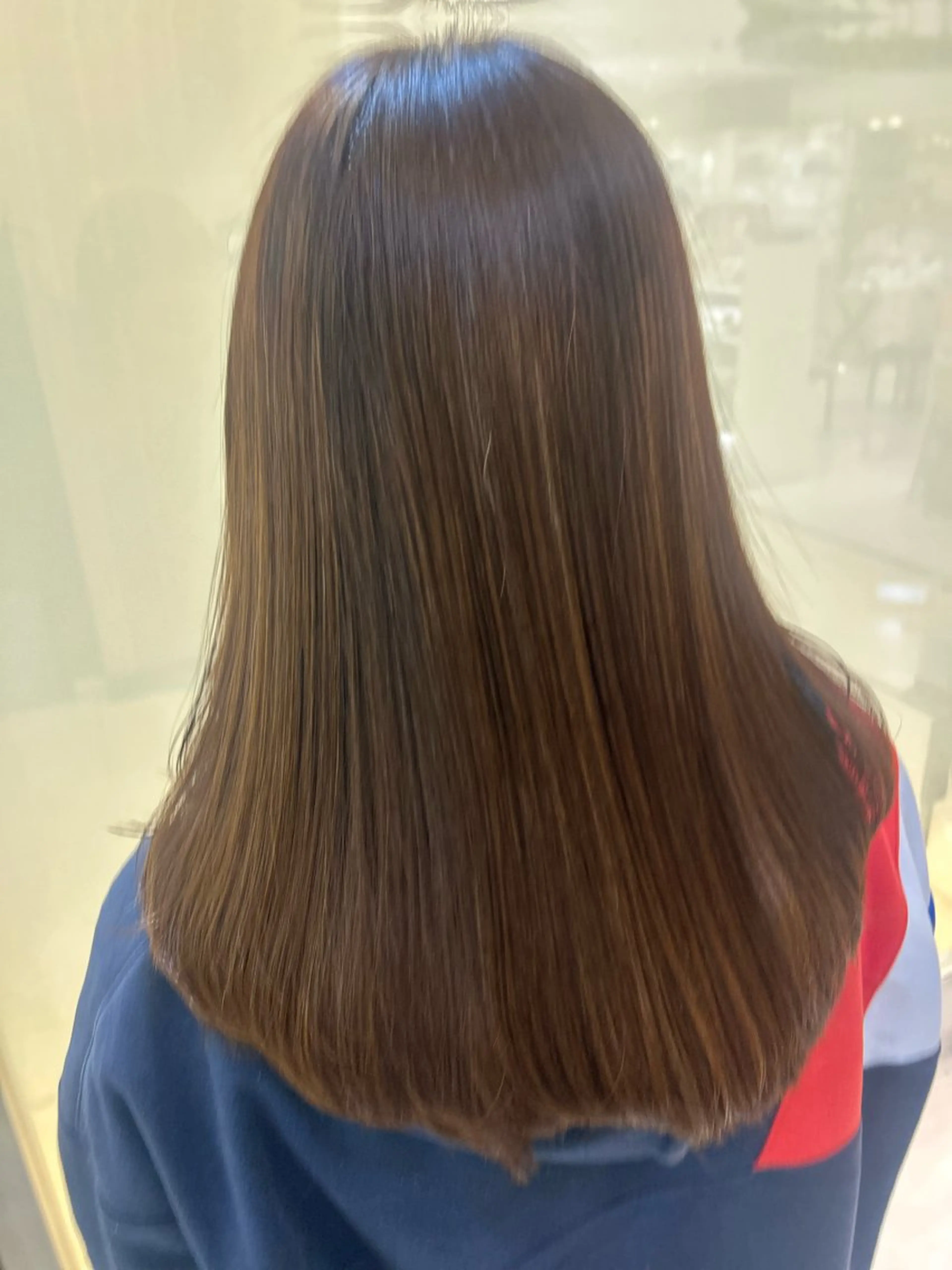 ロング カット トリートメント 艶質改善/縮毛矯正 ササキナツミのヘアスタイル