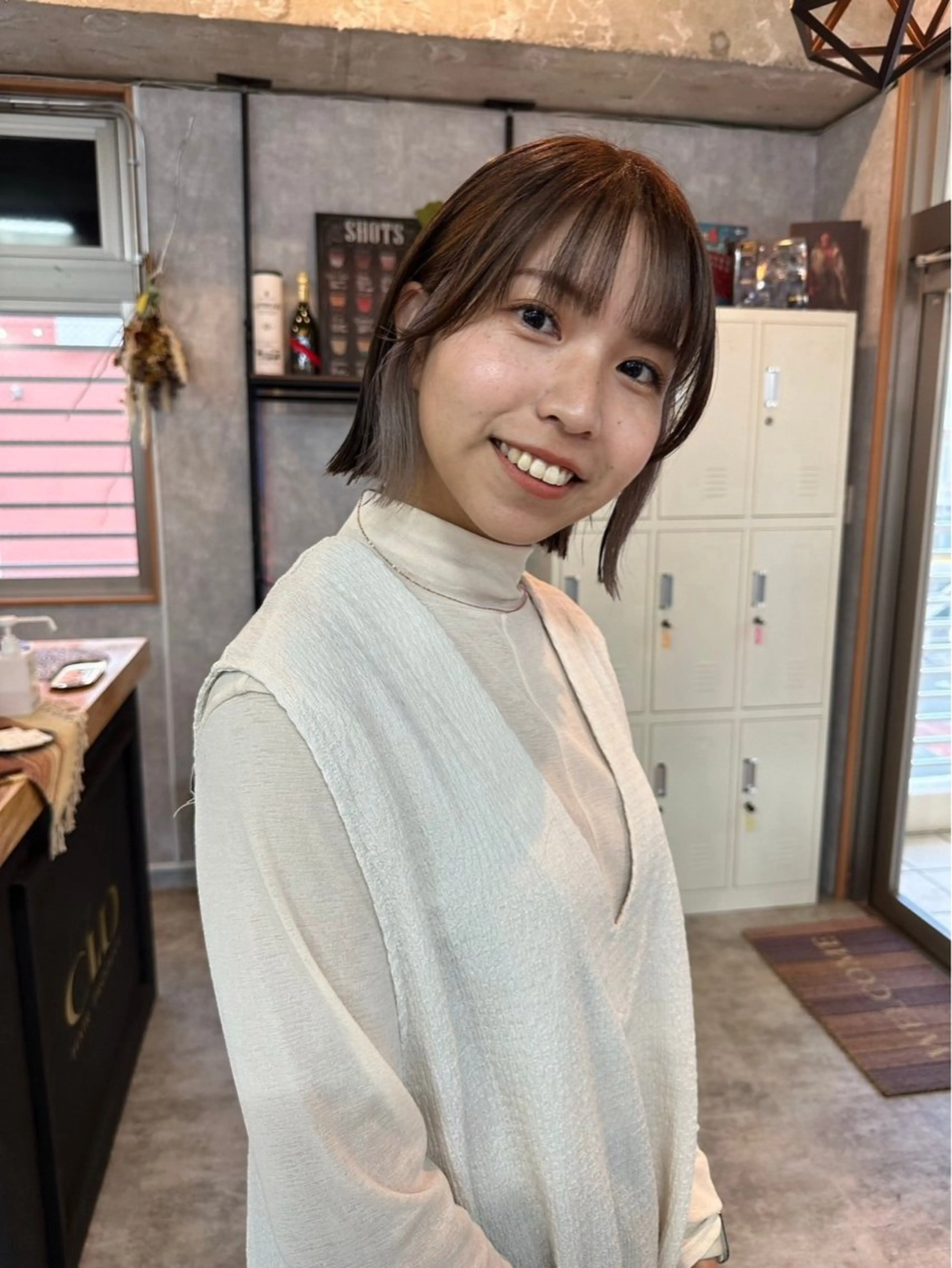 ショート カラー C'LD Hair Produce【シールドヘアープロデュース】所属・シールドヘアー/那覇 /縮毛矯正/ブリーチのヘアスタイル