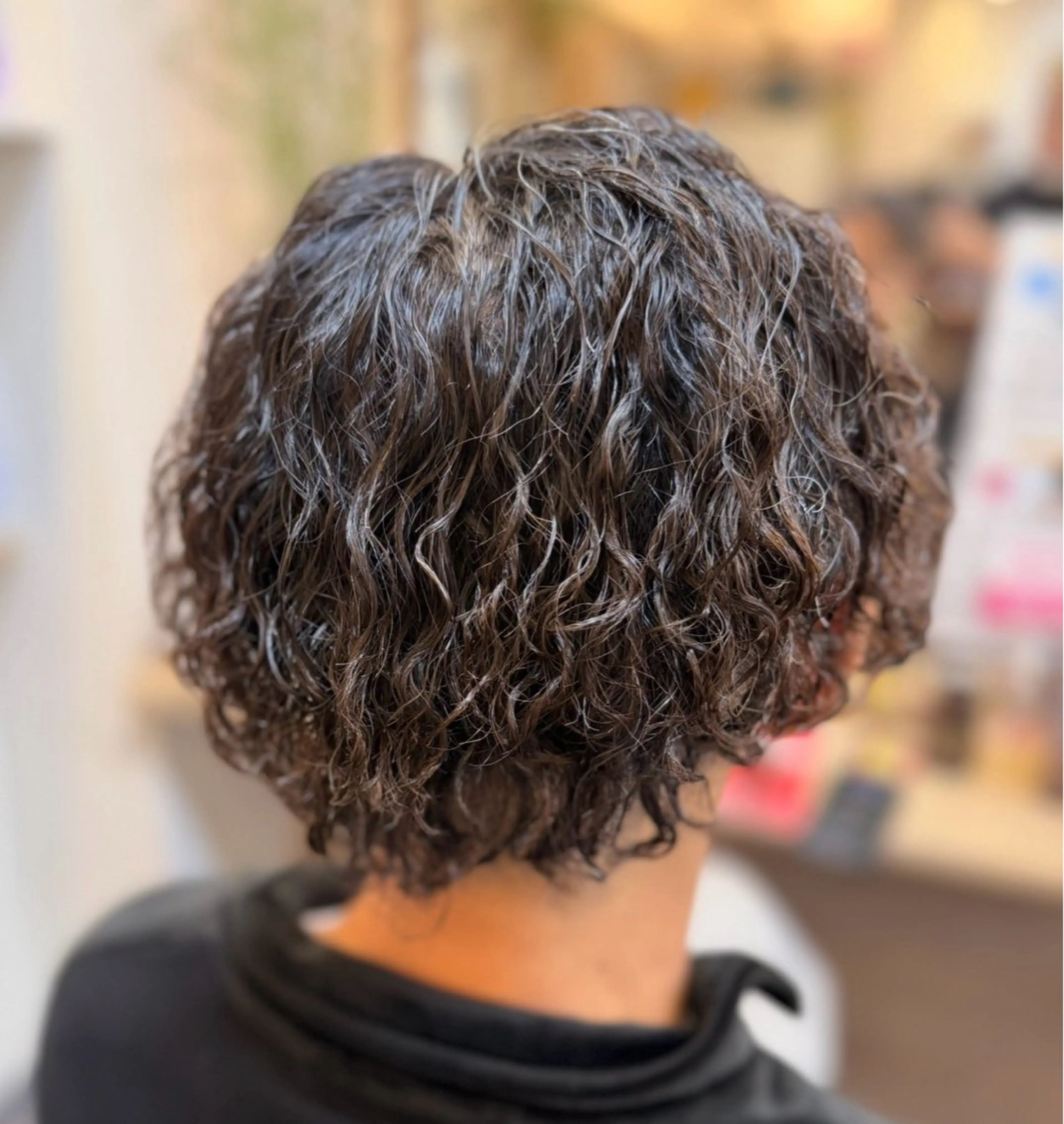 ミディアム ミディアムパーマ カット ヘアカラー ANSA hair長岡天神店所属・HEITA ✂︎のヘアスタイル