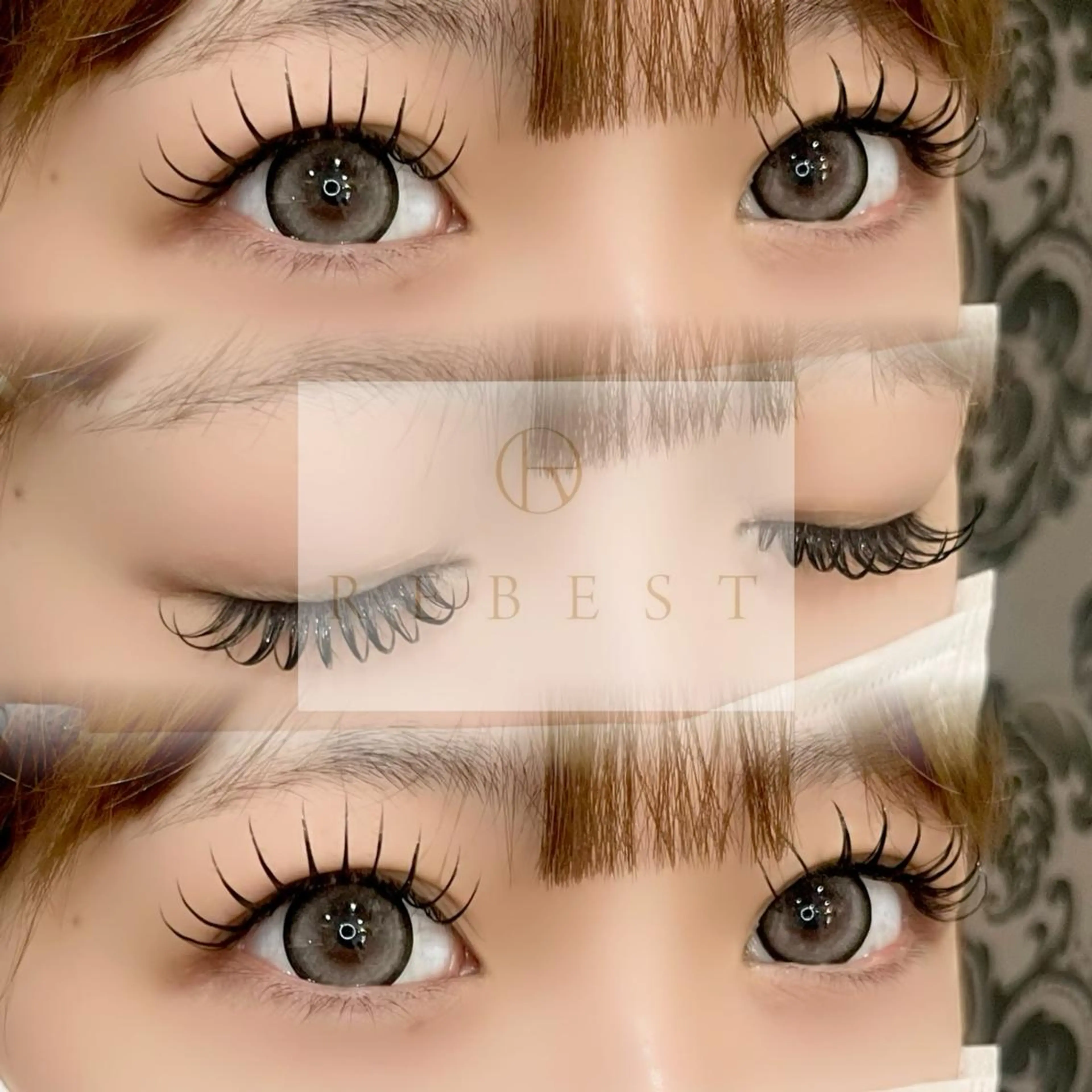 マツエク・マツパ ＲＥＢＥＳＴ ｅｙｅｌａｓｈのマツエク・マツパデザイン