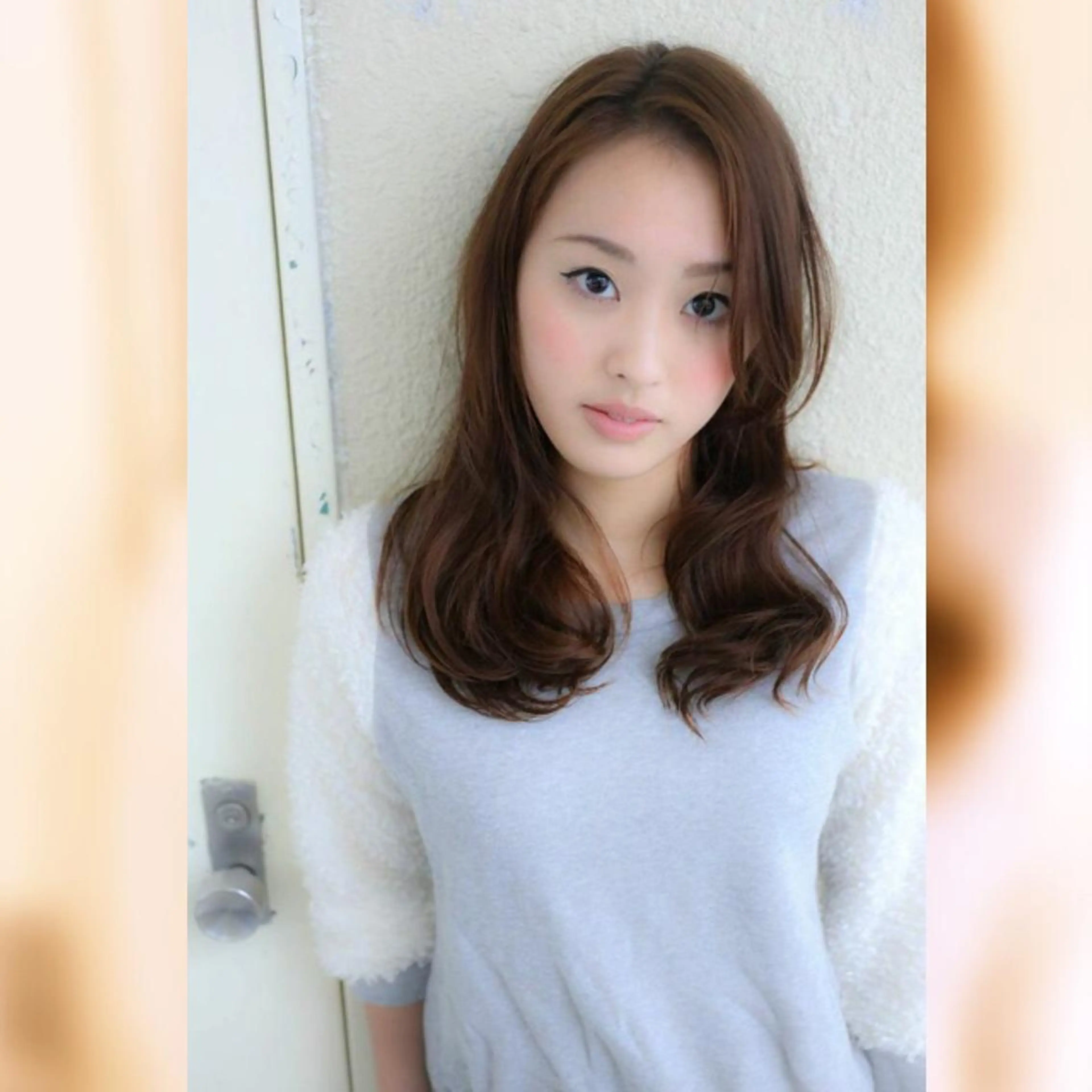 セミロング セミロングパーマ 前樫 将太のヘアスタイル