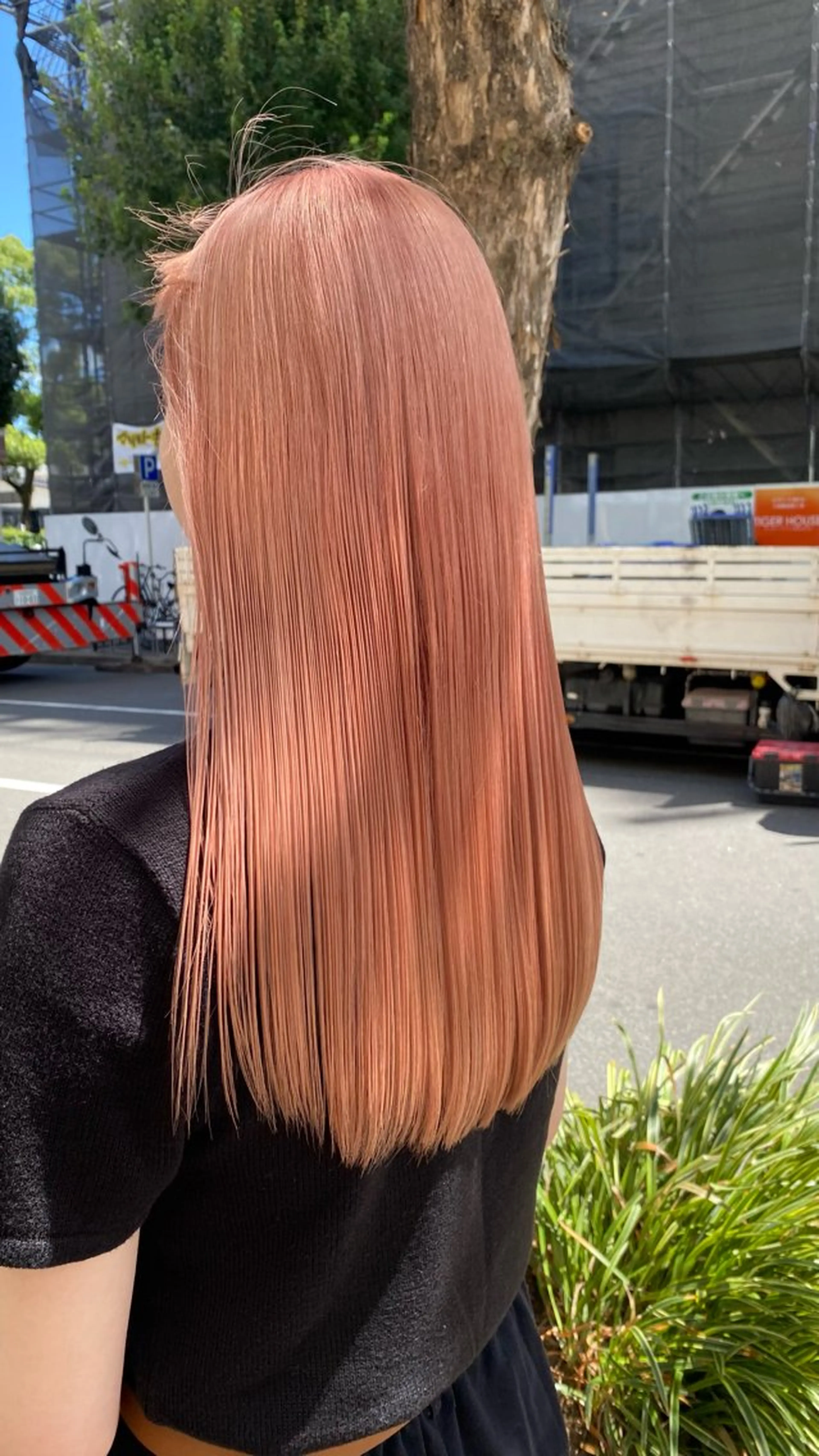 ロング カラー 名古屋栄/ブリーチ/ ボブ🧃木下桃嘉のヘアスタイル