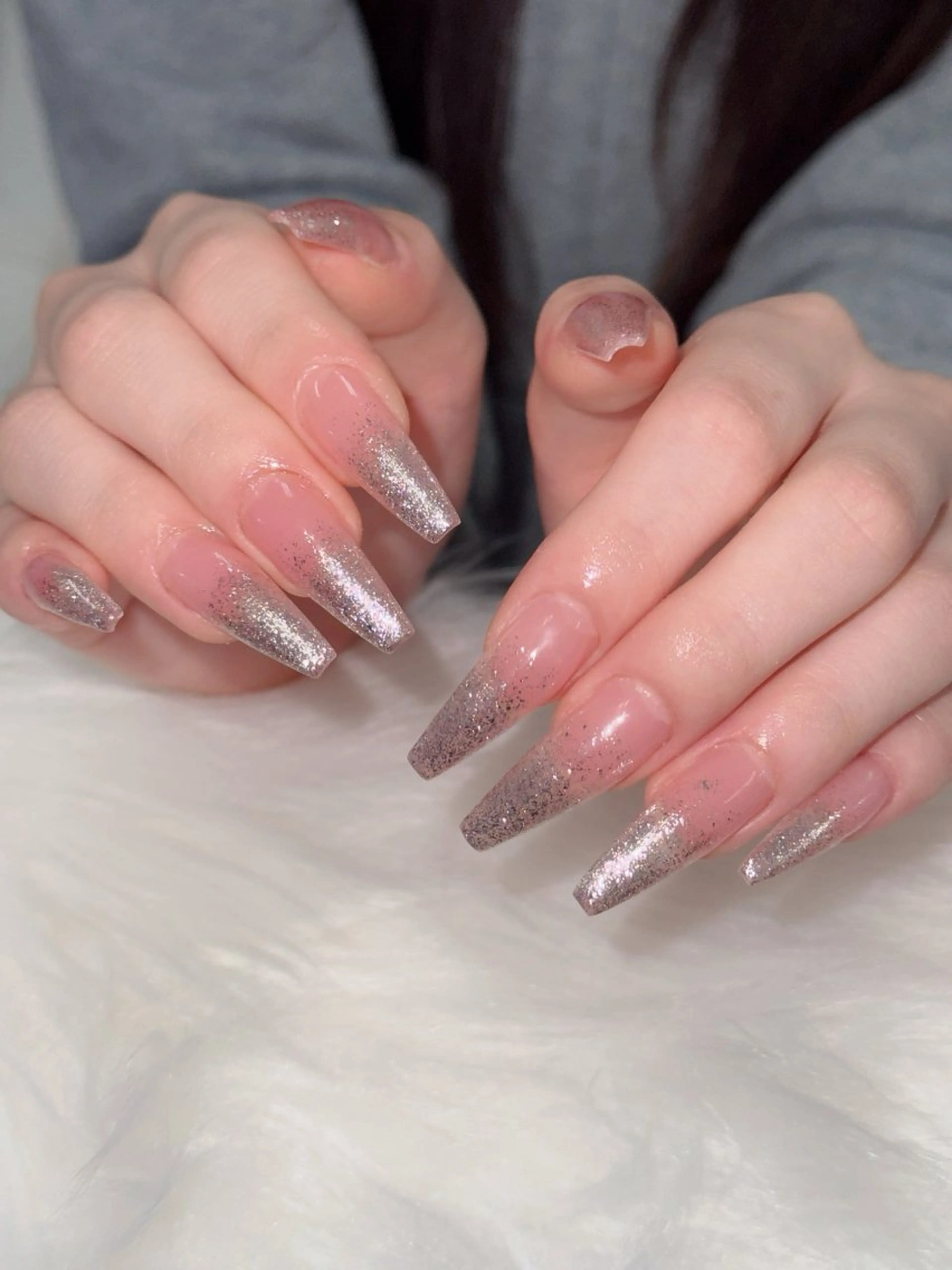 ネイル アートネイル 韓国ネイル 持ち込み ワンホンネイル ハンドネイル Lenie Nail Salonのネイルデザイン