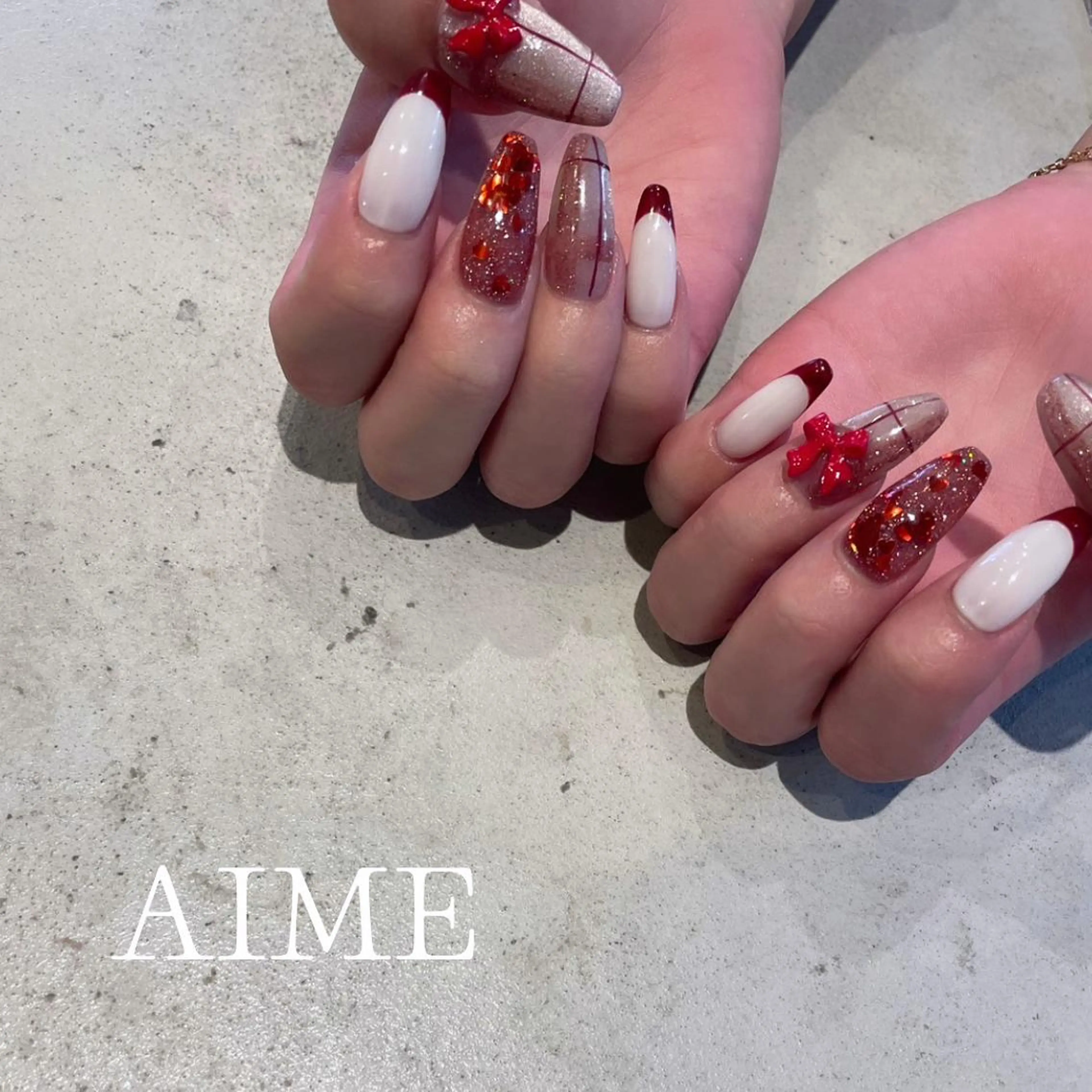 ネイル ハンドネイル AIME （momo）のネイルデザイン