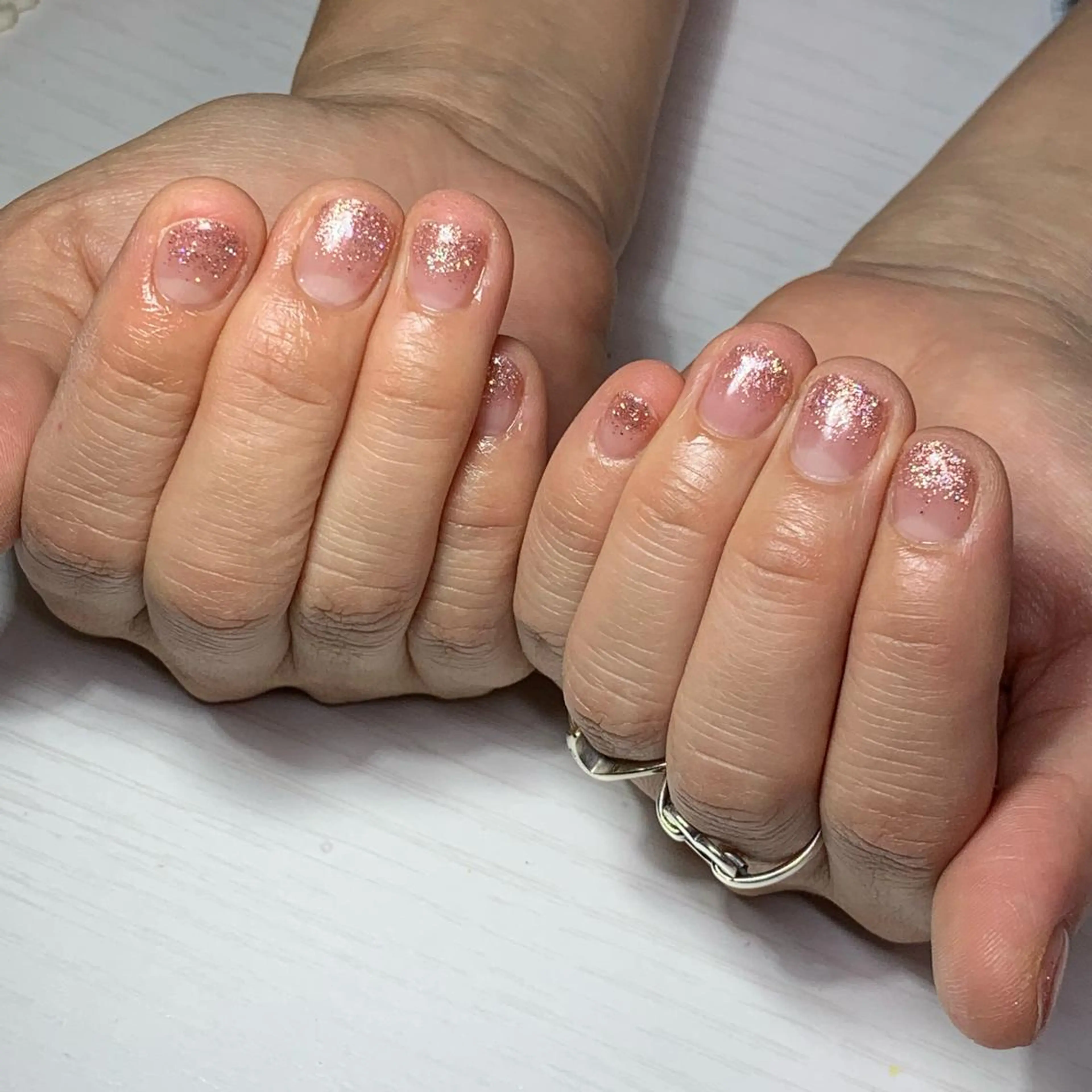 ネイル ハンドネイル καρδιά -ｶﾙﾃﾞｨｱ-のネイルデザイン