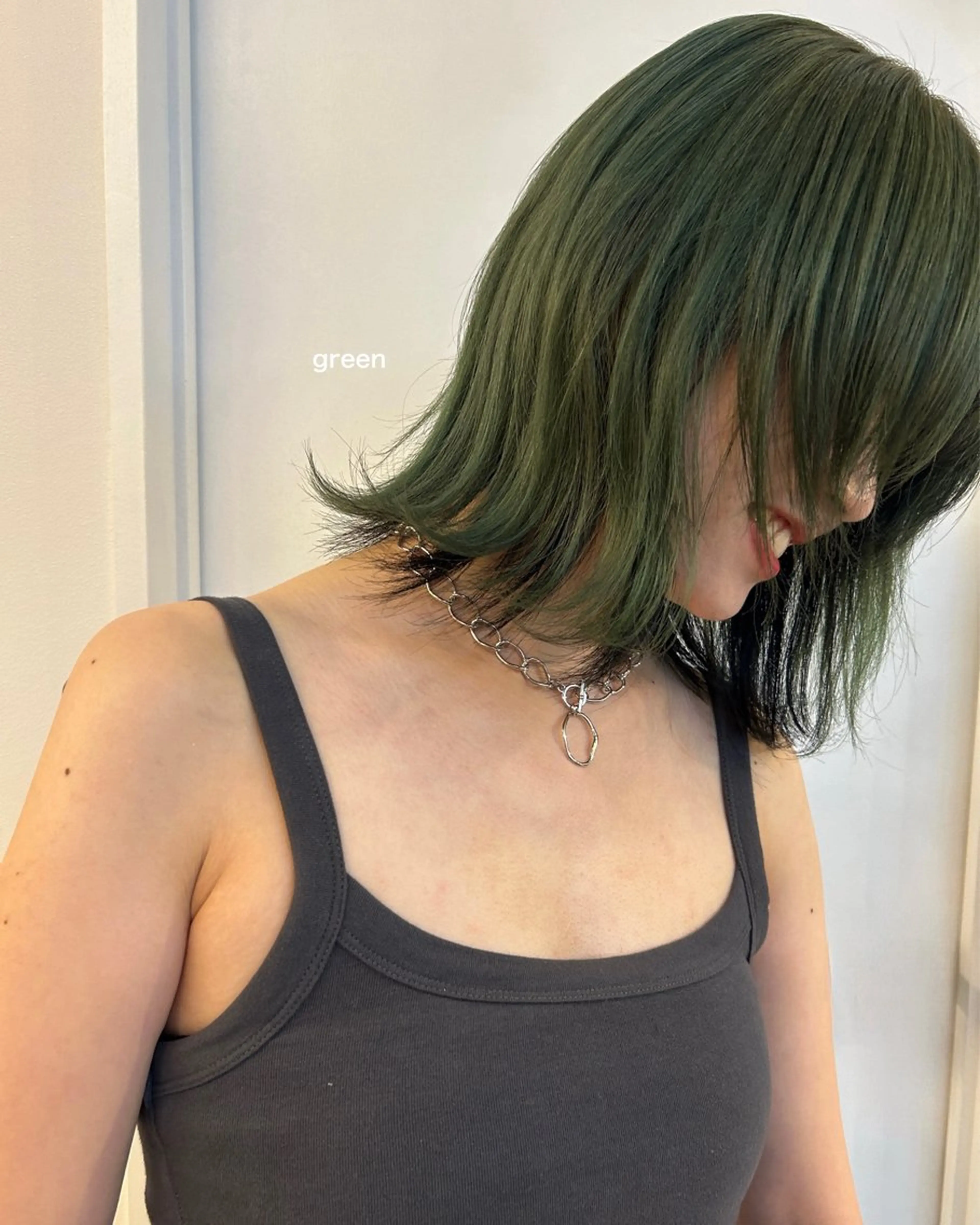 ミディアム レイヤーカット/ 透明感カラーmikuのヘアスタイル