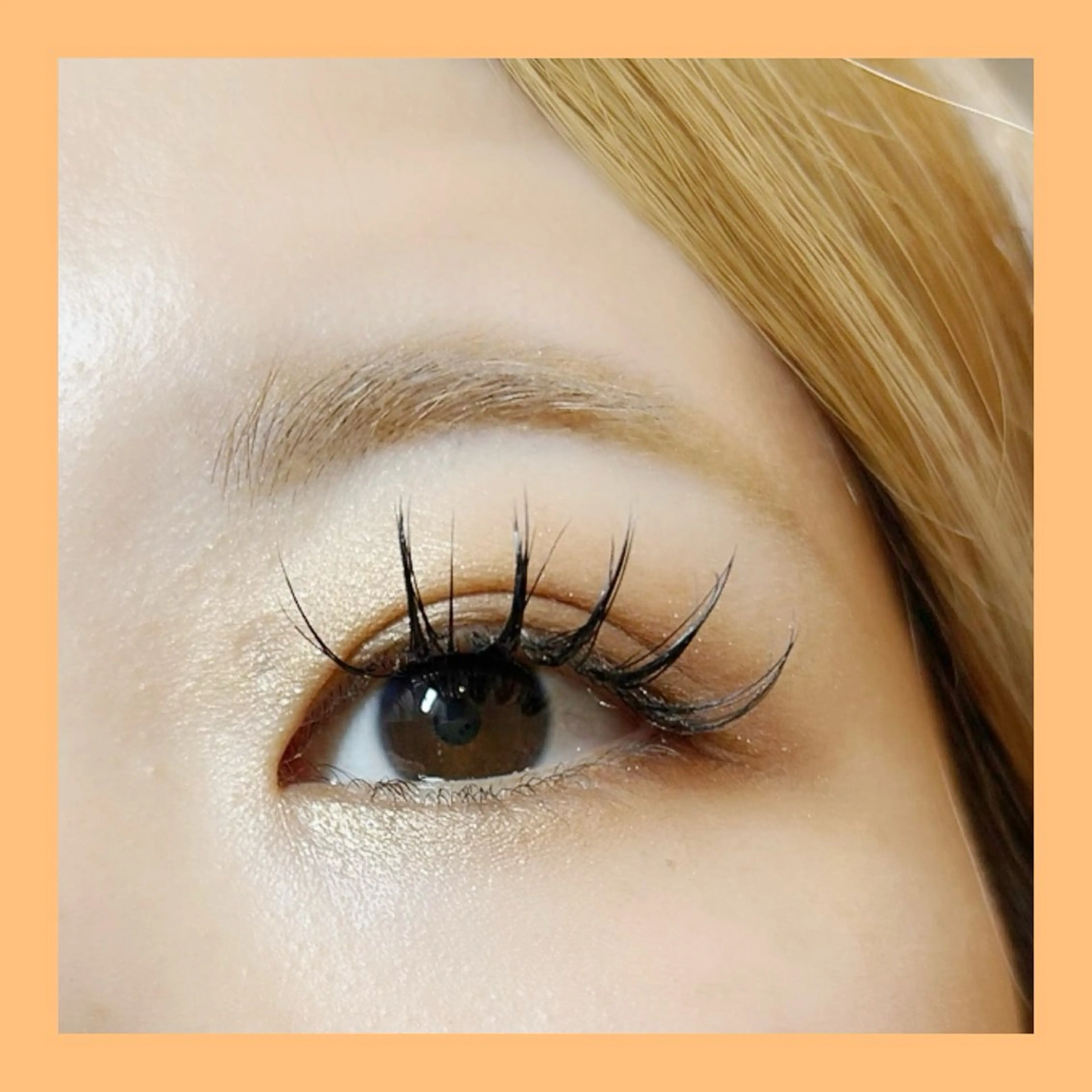 マツエク・マツパ 束感まつ毛 フラットラッシュ eyelash kau'iのマツエク・マツパデザイン