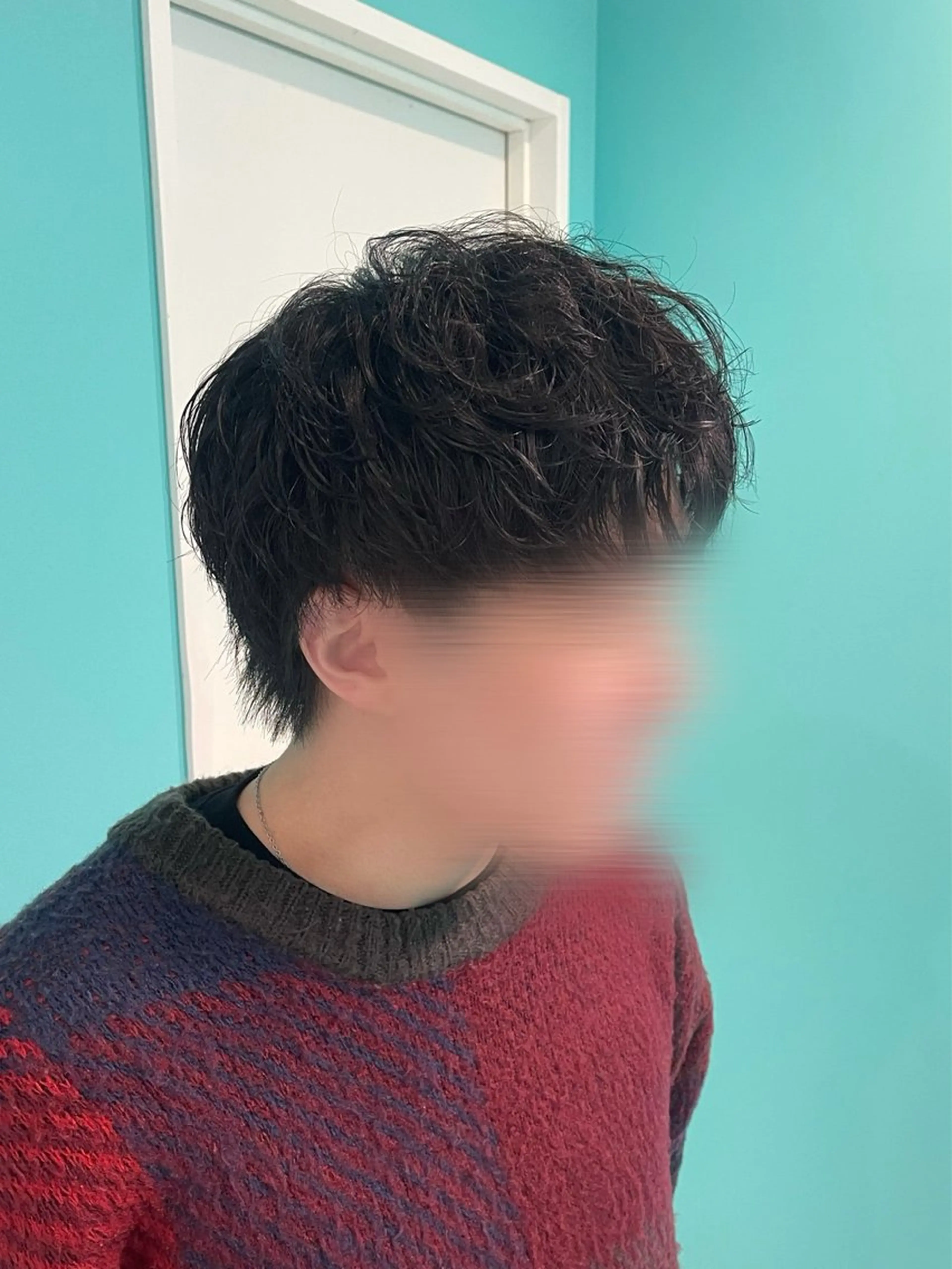 パーマ メンズ カット パーマ mana/メンズ/ ヘアセット/ブリーチのヘアスタイル