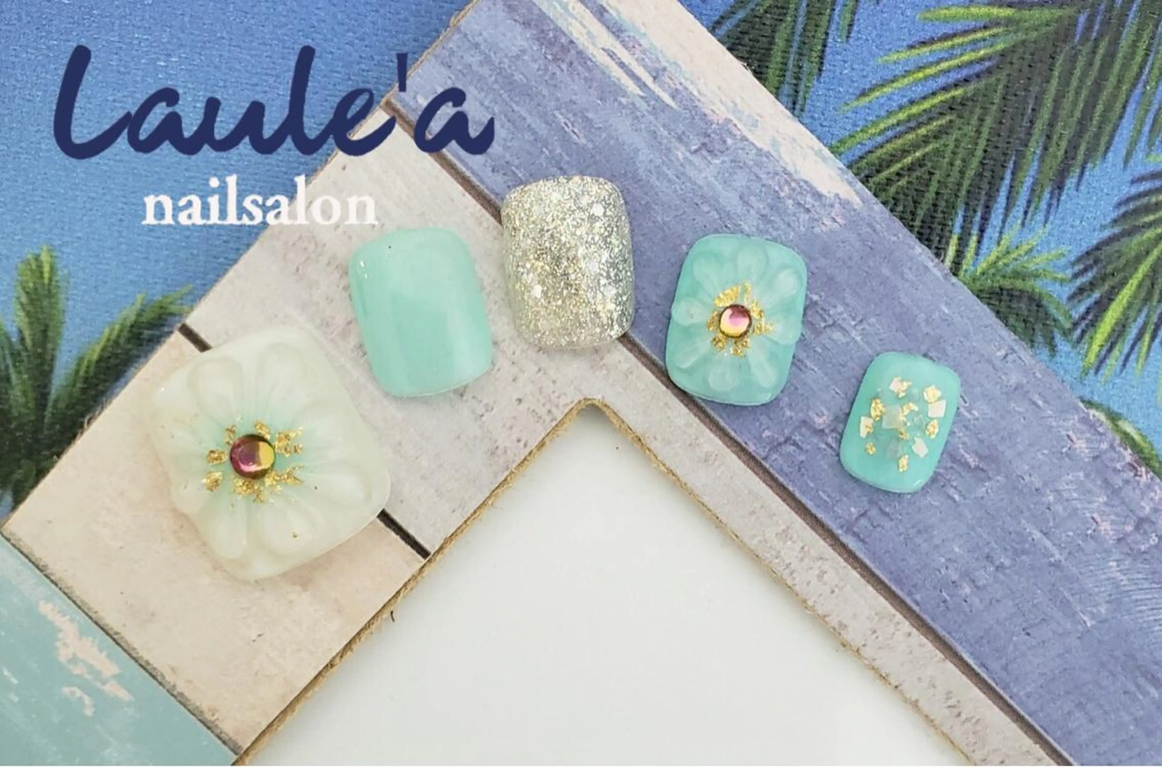 ネイル フットネイル Laule’a 昭島店のネイルデザイン