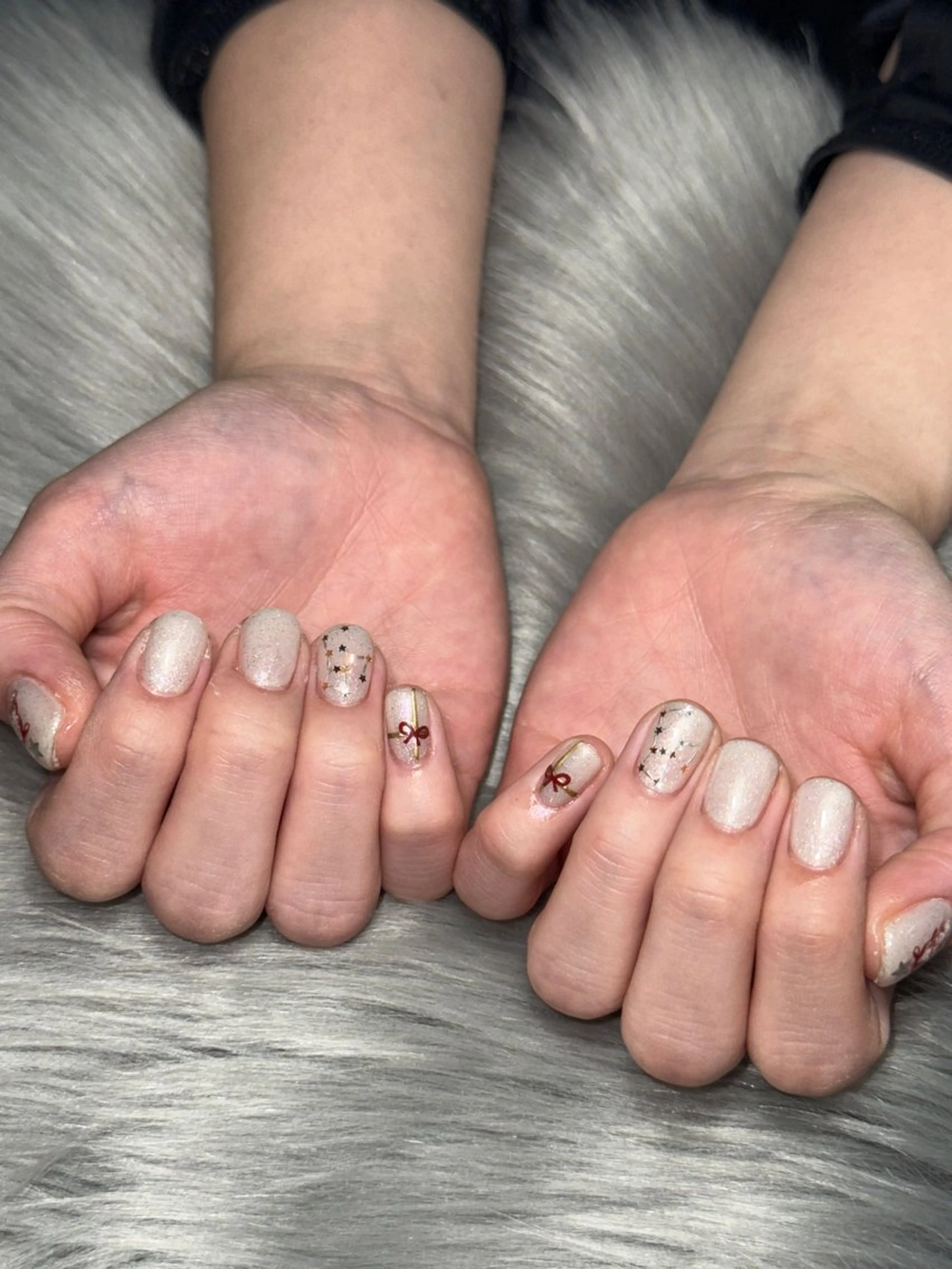 ネイル Momoka 🍑🎀のネイルデザイン