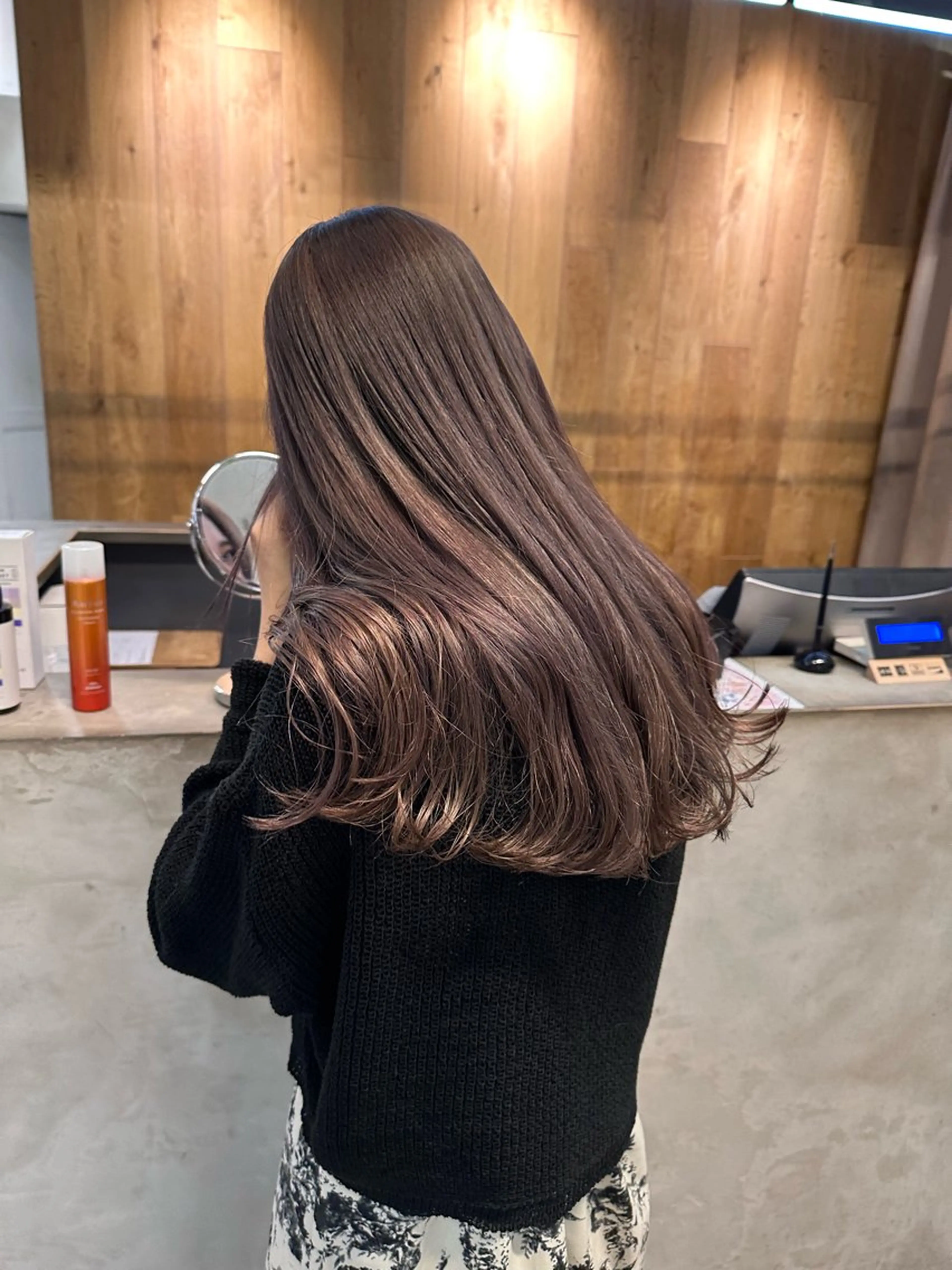 ロング カラー REINA☁️透明感 カラー/ぷつっと♡のヘアスタイル