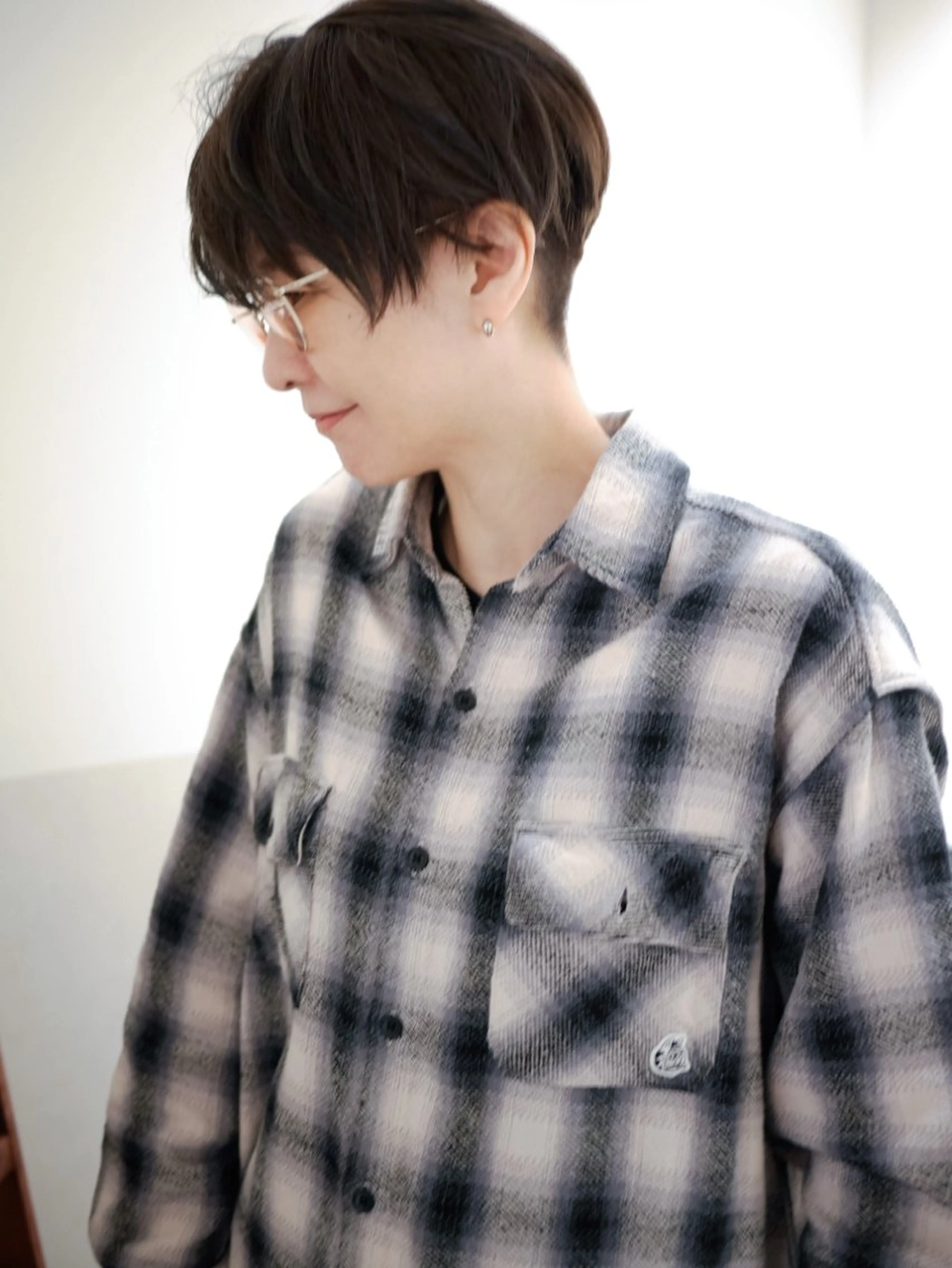 ショート カラー 透明感カラー ショートヘア カット ヘッドスパ SALOWIN本山所属・名古屋/本山 IRENのヘアスタイル