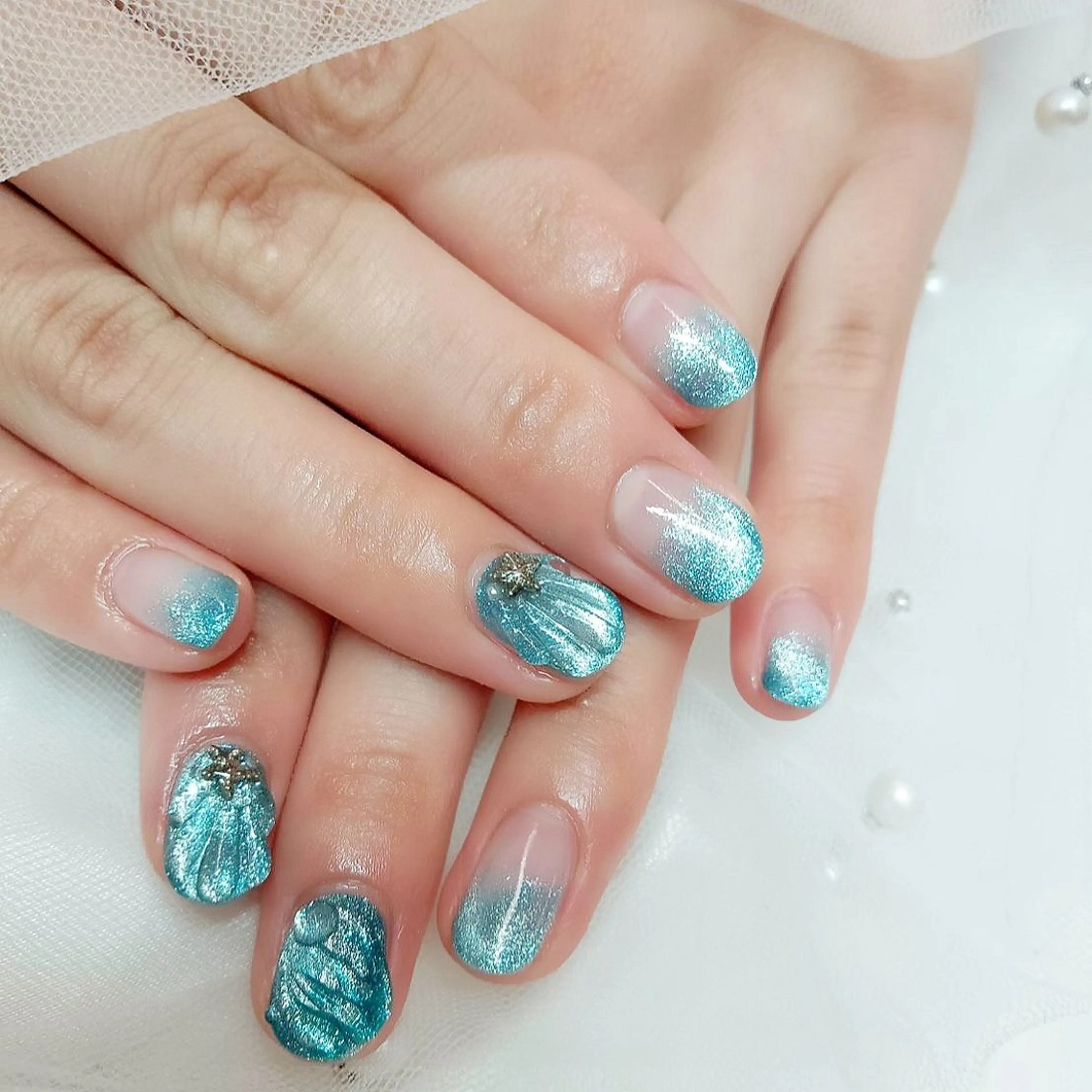 ネイル ハンドネイル 柘植 祐子のネイルデザイン