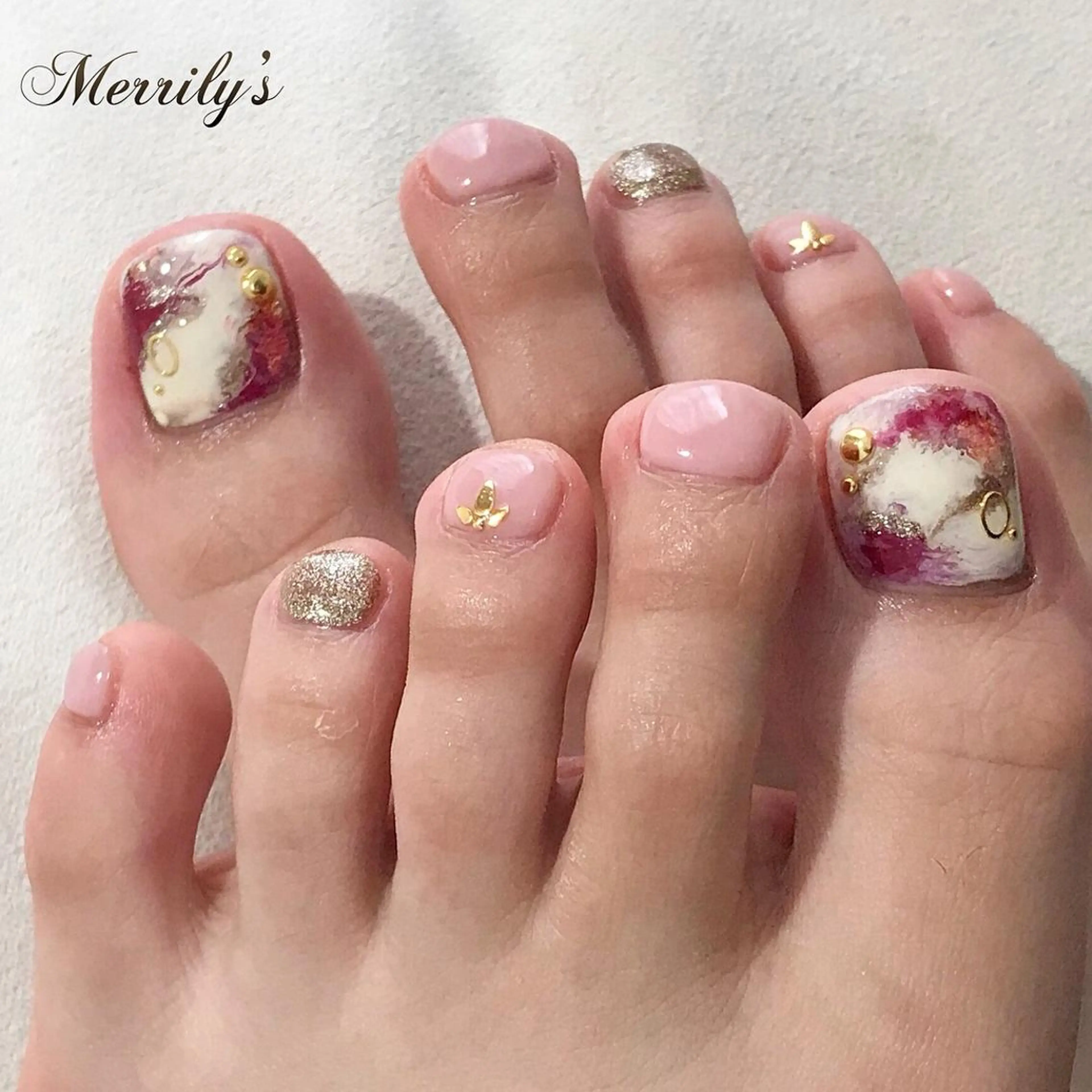 ネイル Merrily's所属・Merrily's Hagi Minaのネイルデザイン