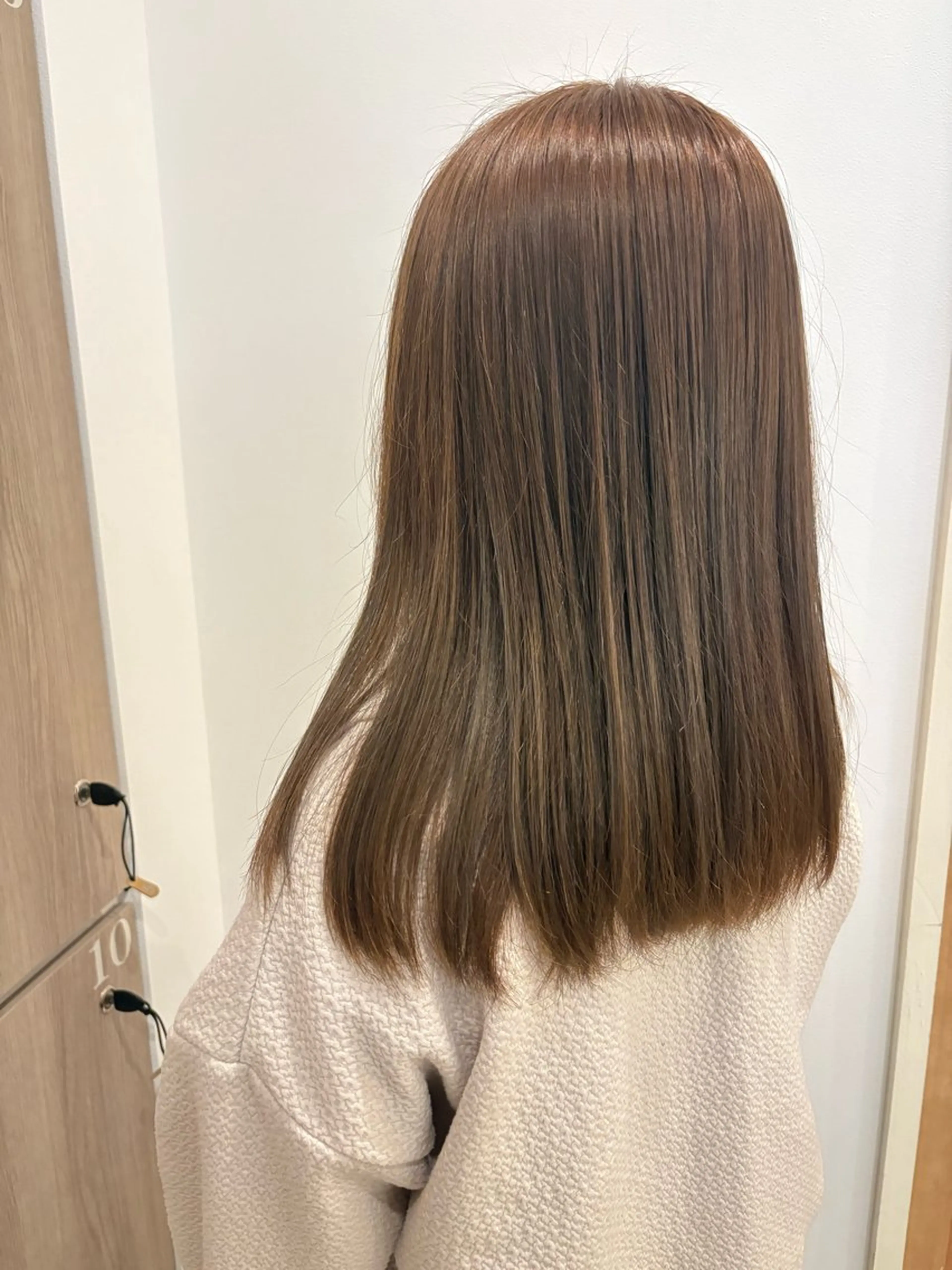 カラー ヘアカラー ルプラボウ すぎやまみほのヘアスタイル