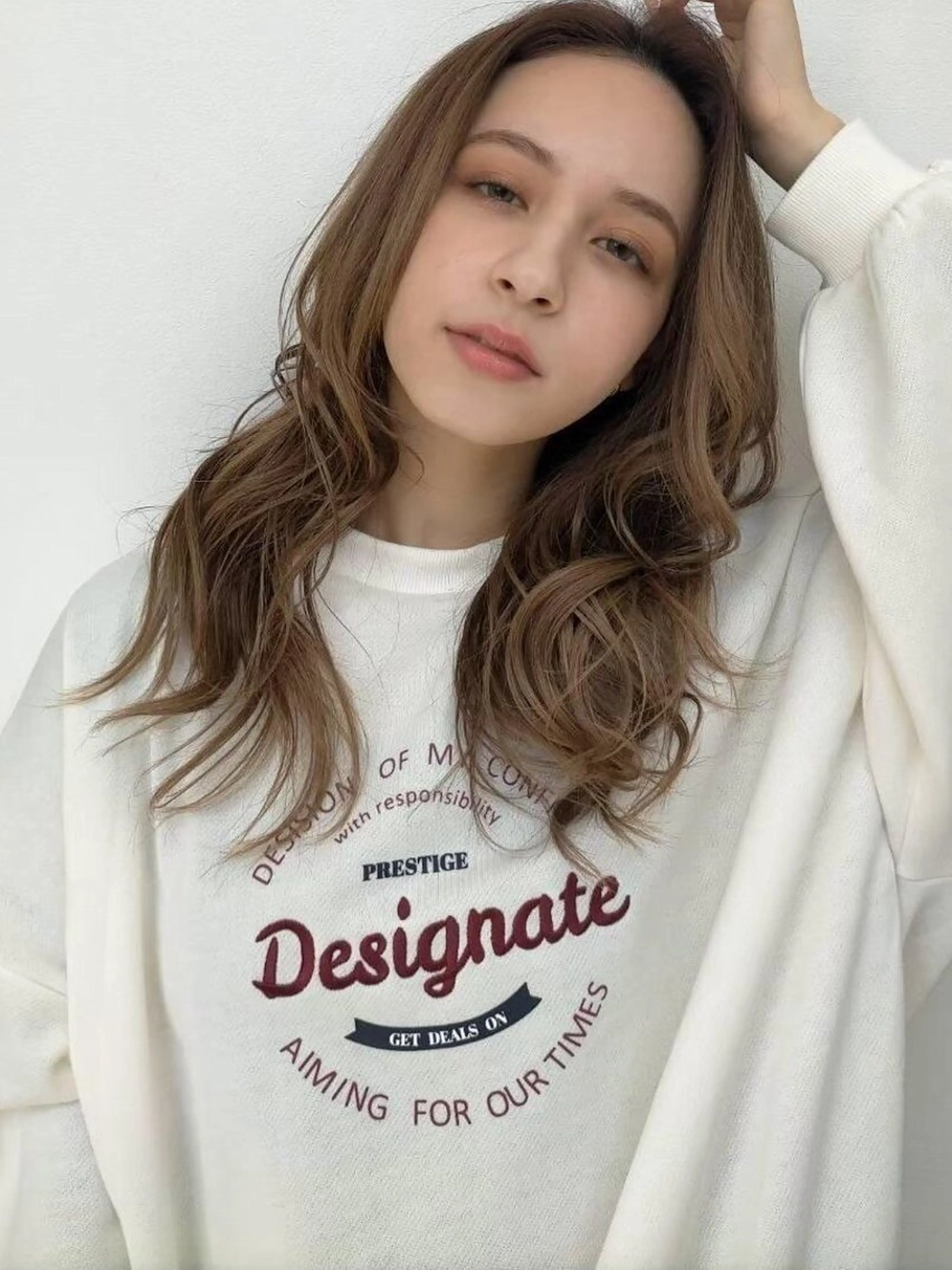 セミロング 辻 一馬のヘアスタイル