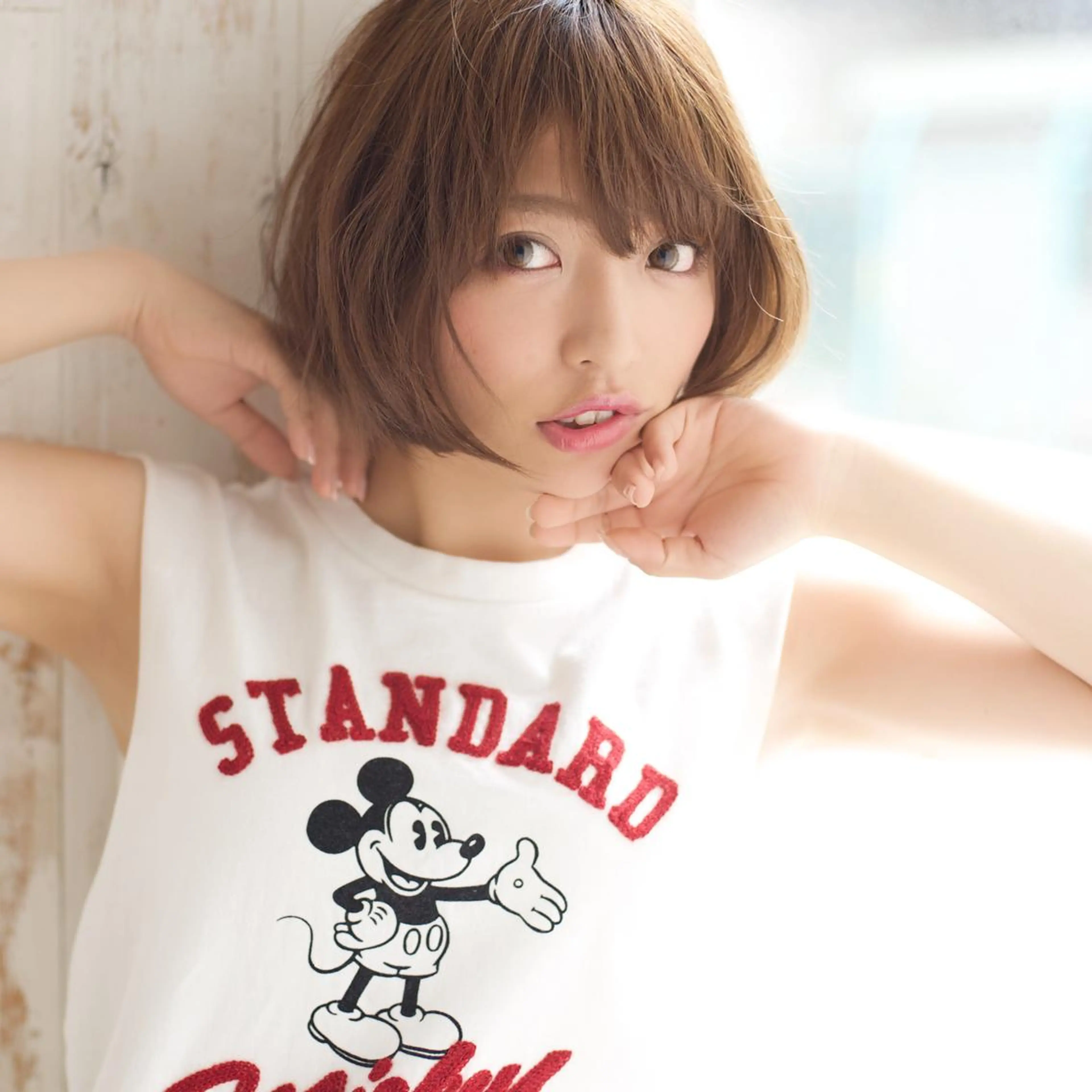 mario似合わせカット+透明感カラー＋Aujuaトリートメントの写真