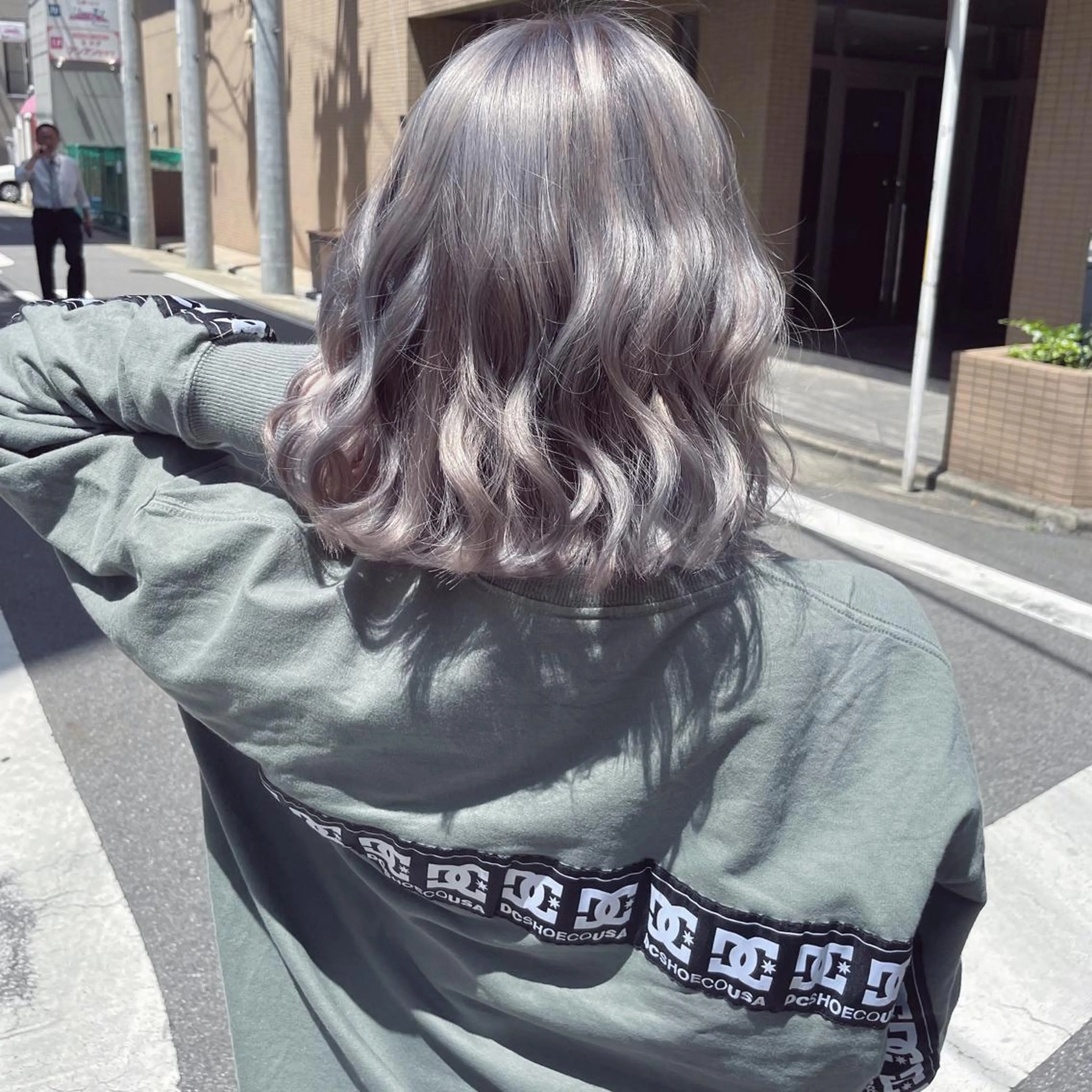 ミディアム カラー 高橋 みく/ minim 暖色のヘアスタイル