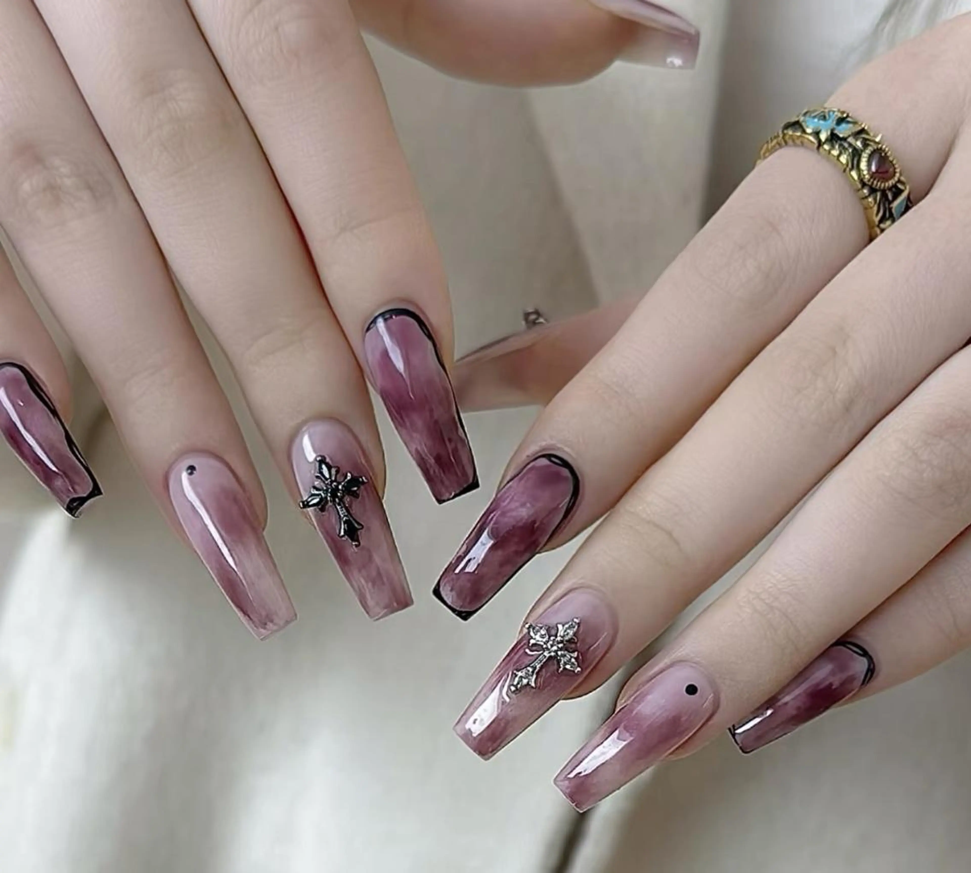 ネイル ハンドネイル ハンドケア 🍑 momo_nailのネイルデザイン