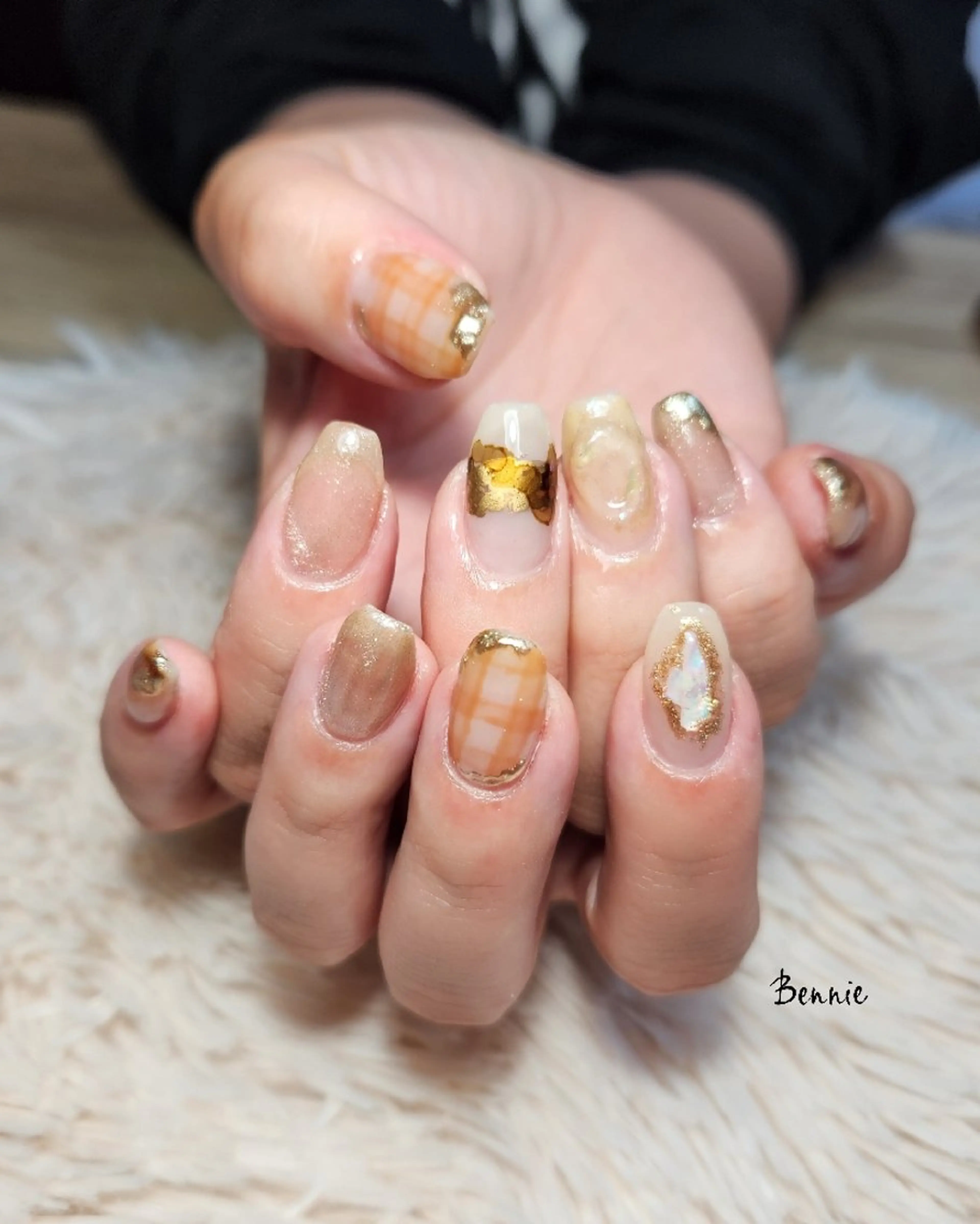 ネイル アートネイル 持ち込み ハンドネイル   BENNIEのネイルデザイン