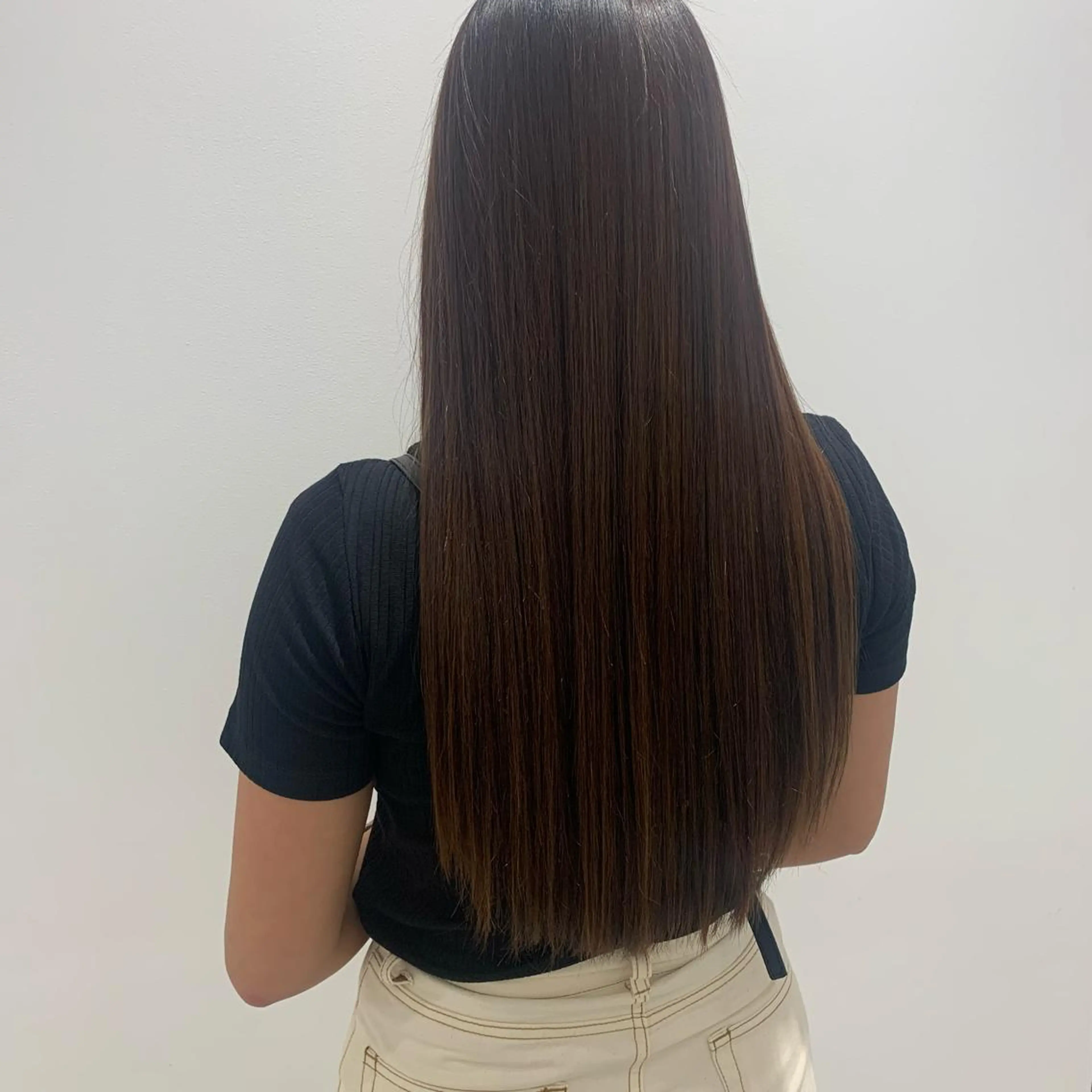 ロング カット トリートメント ボブ/美髪矯正 /佐藤　奈巳のヘアスタイル