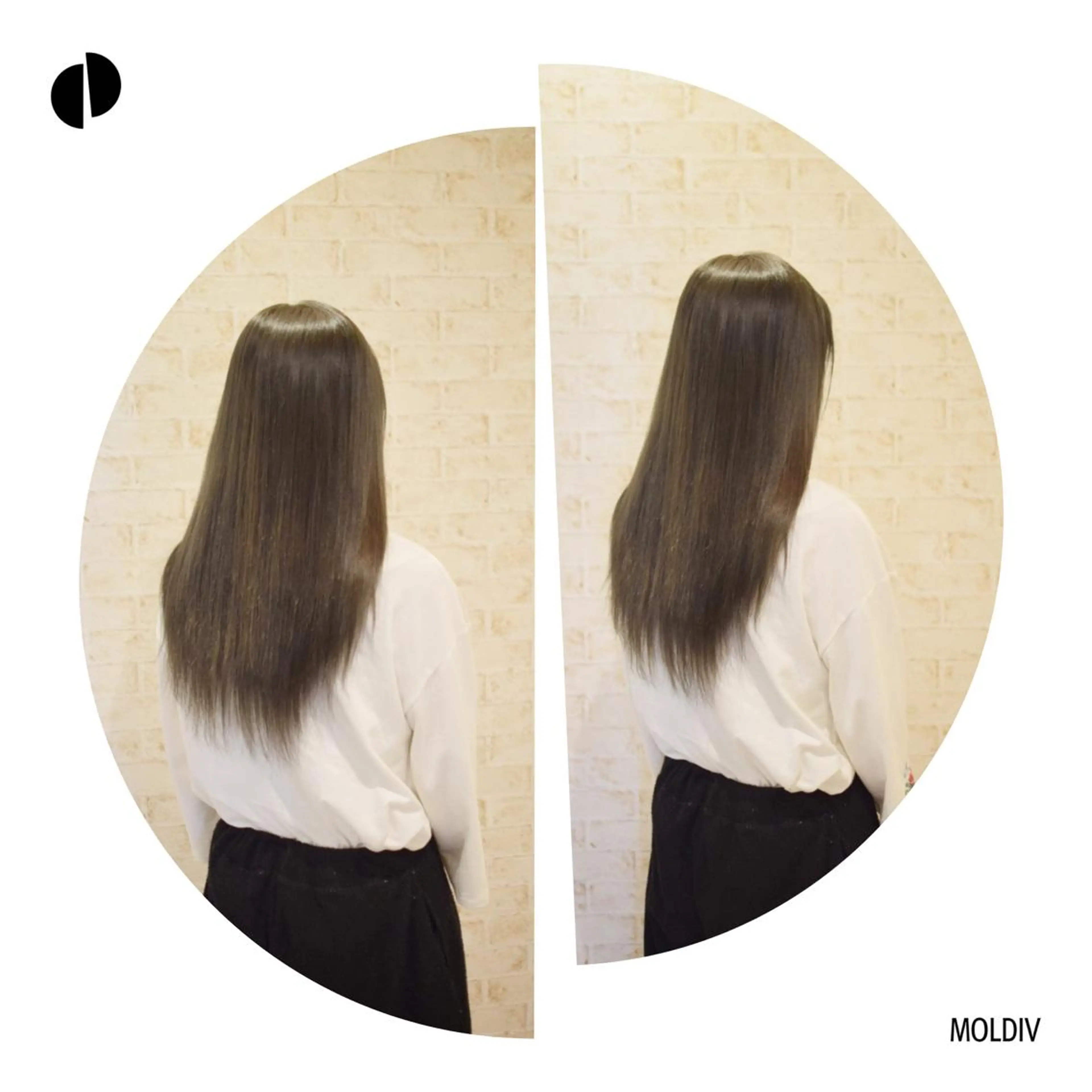 ロング カラー ネイビーカラー ✨縮毛矯正✨髪質改善 ナカシマ ユミのヘアスタイル