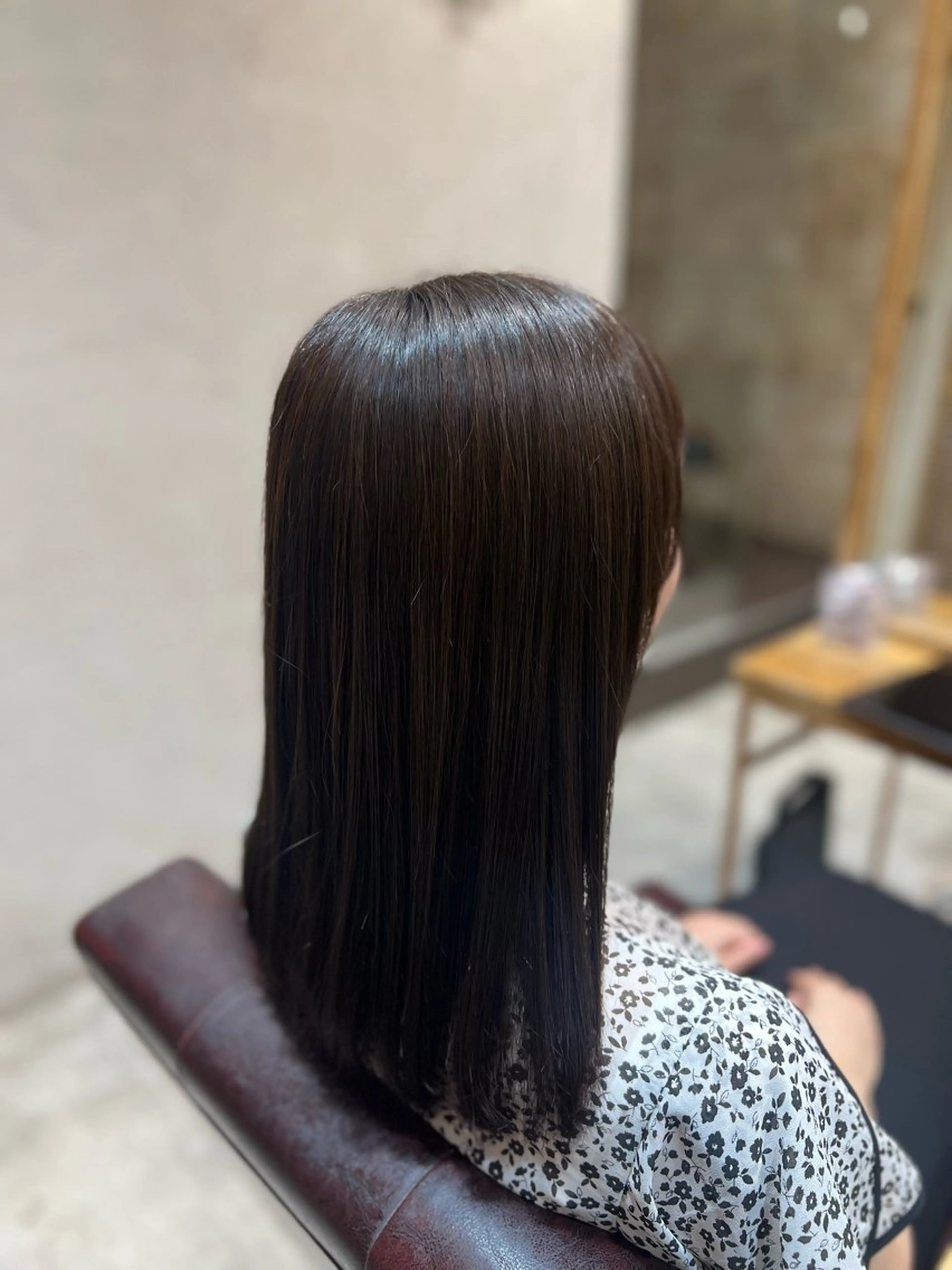 ロング カット ヘアカラー トリートメント 前井 正人のヘアスタイル