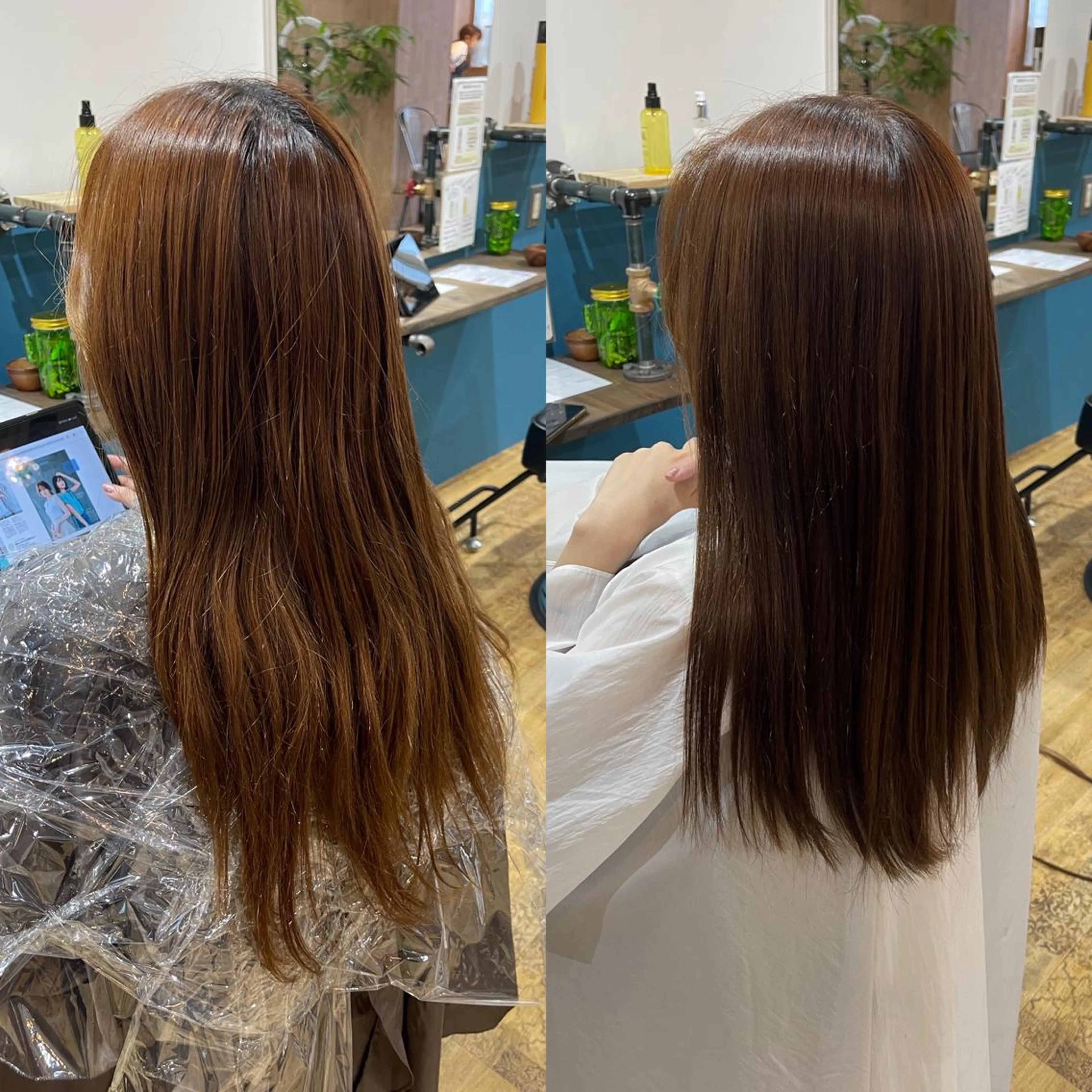 ロング 縮毛矯正 カット 縮毛矯正 福島 和弥のヘアスタイル