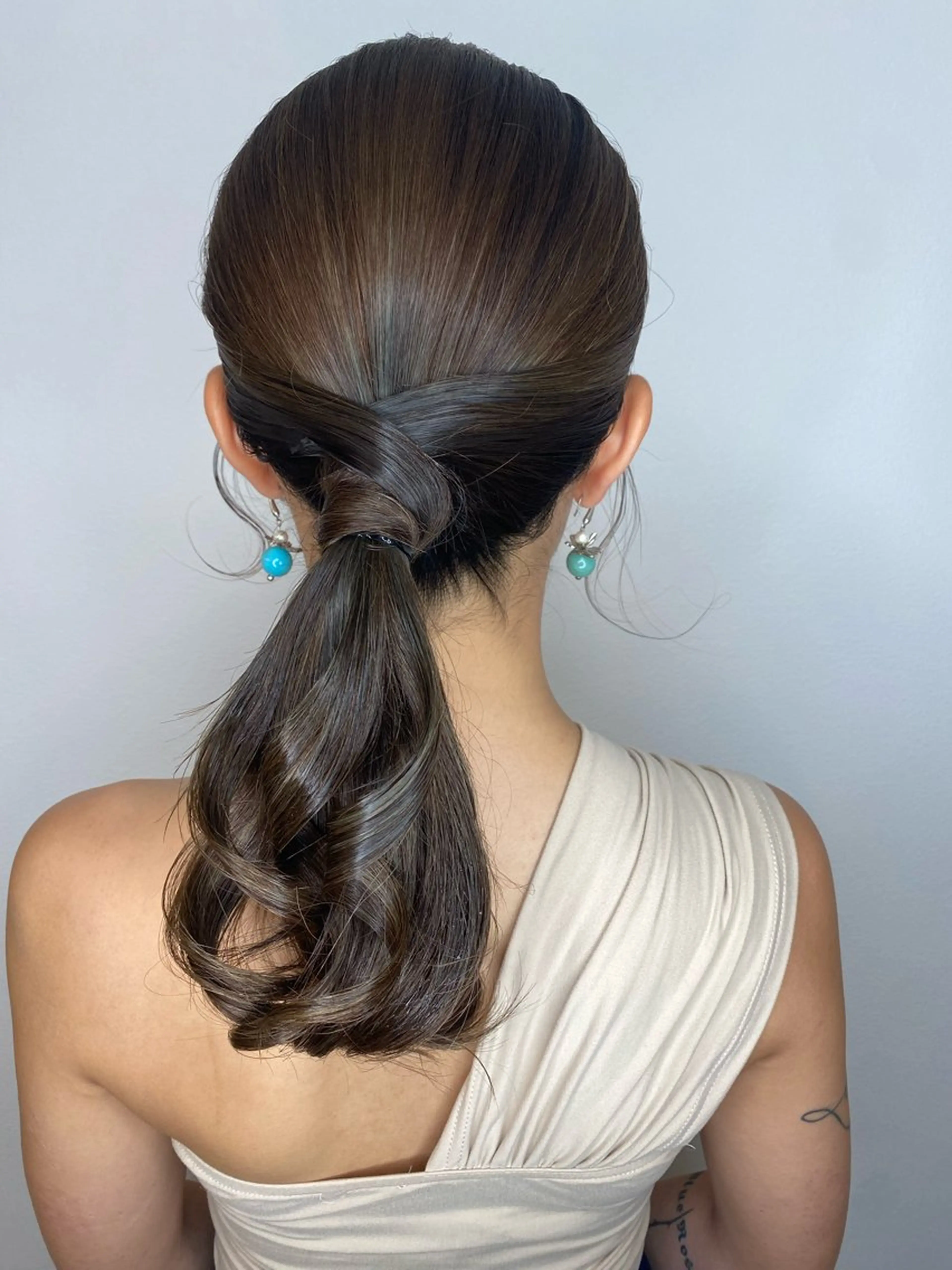 セミロング ヘアアレンジ ヘアセット Avalon所属・Hiroshi ヒロシのヘアスタイル