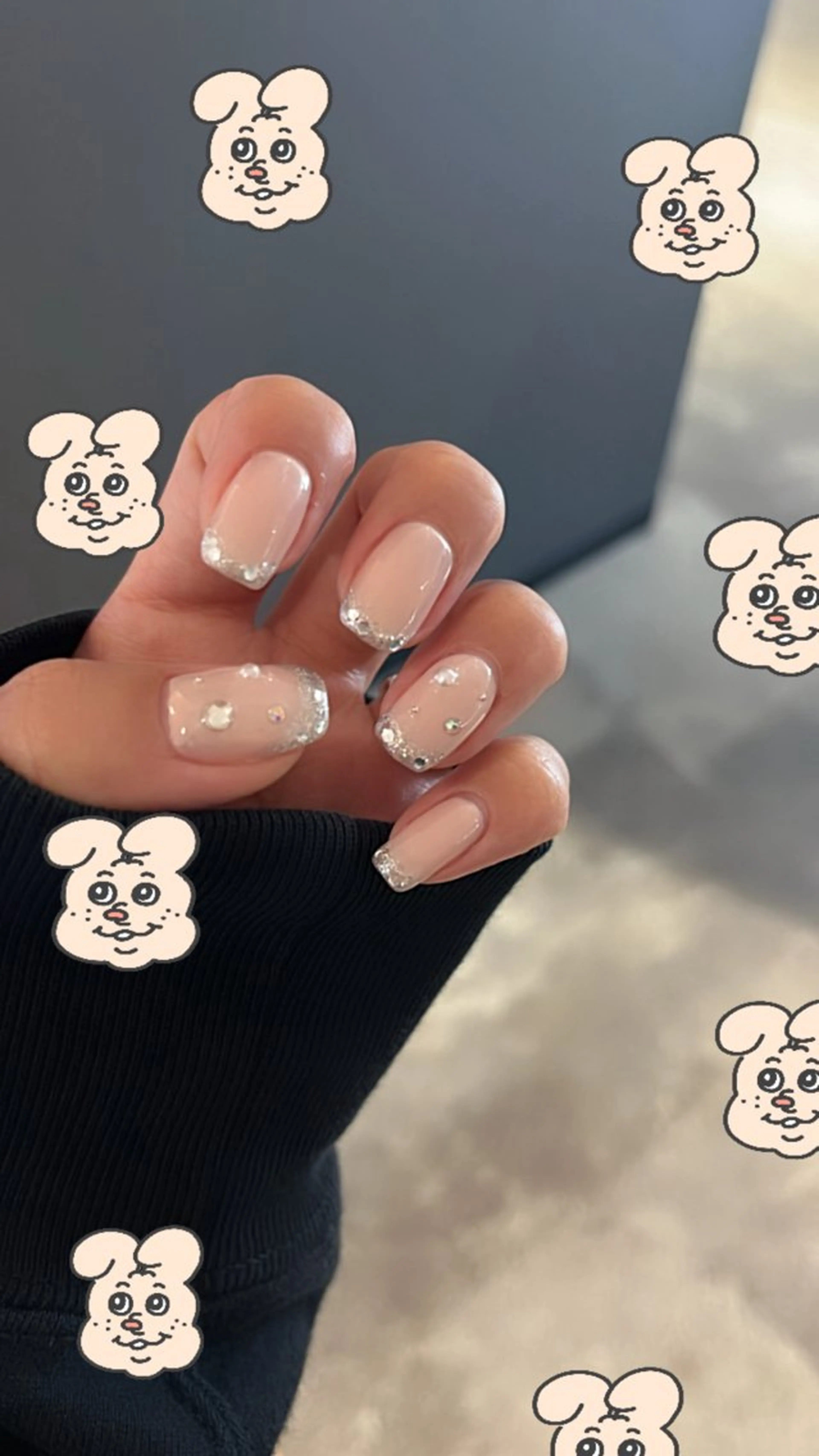 【オフあり】フレンチネイルの写真