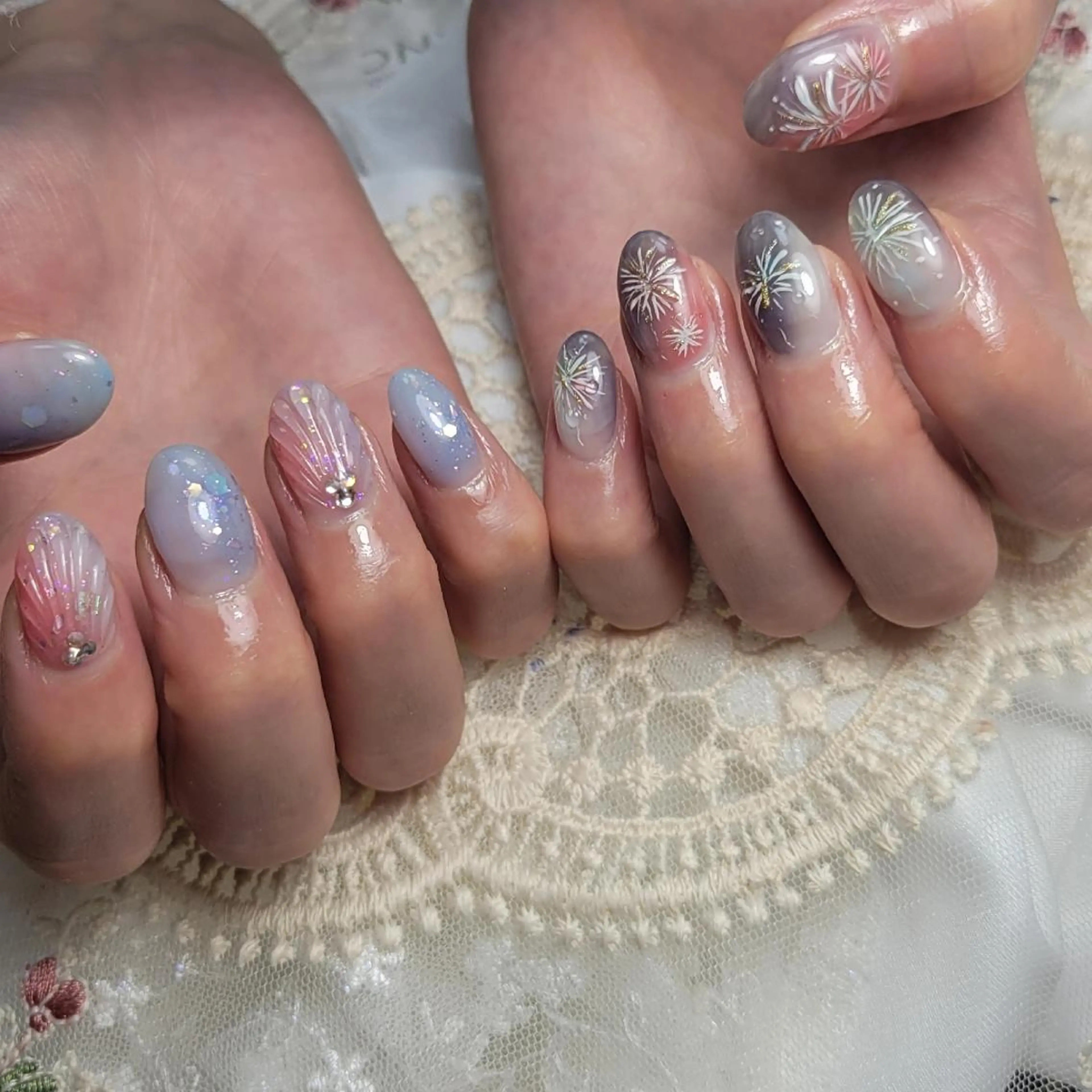 ネイル ハンドネイル ネイルサロンほっこり kanaのネイルデザイン