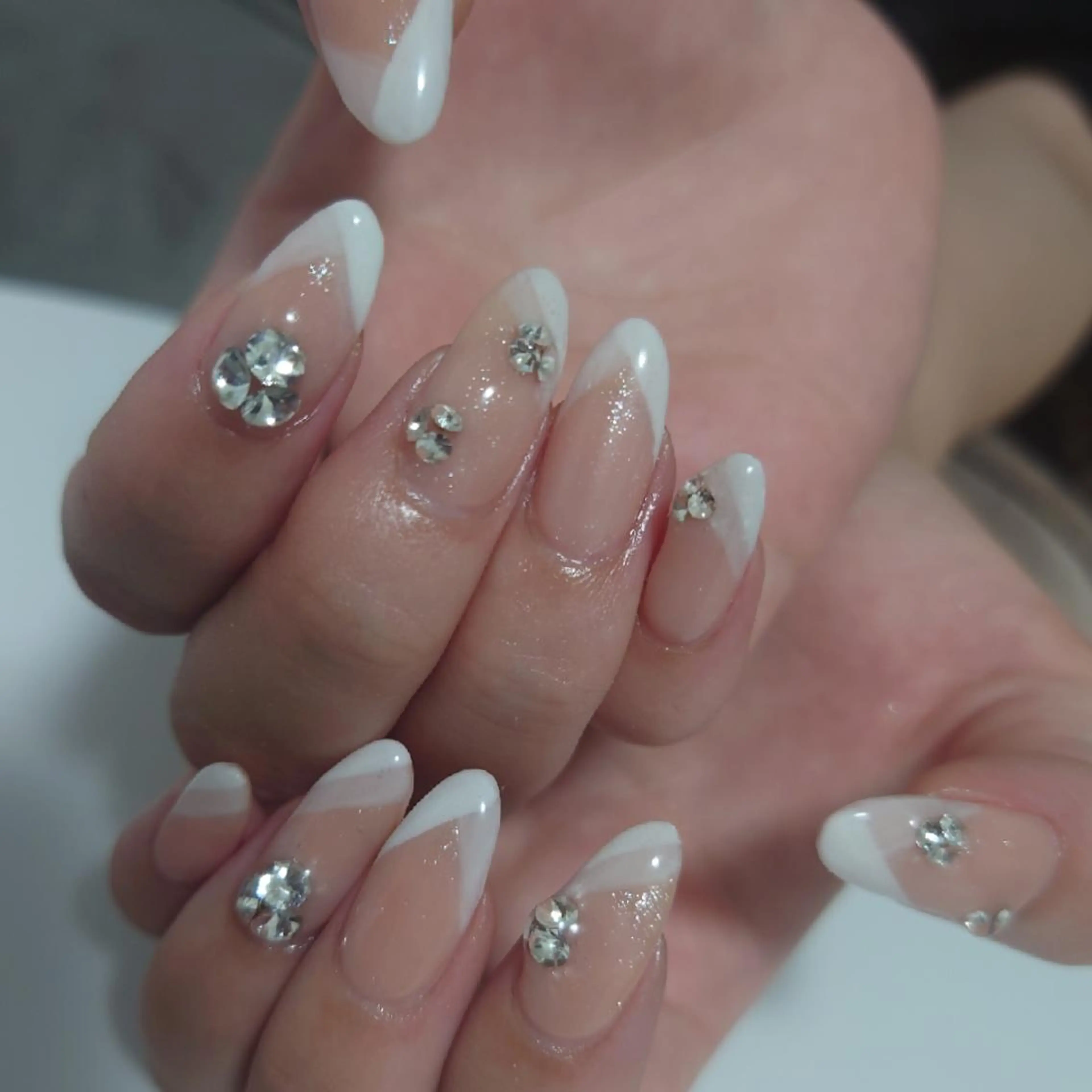 ネイル フレンチネイル ブライダルネイル NailSalon Kotillのネイルデザイン