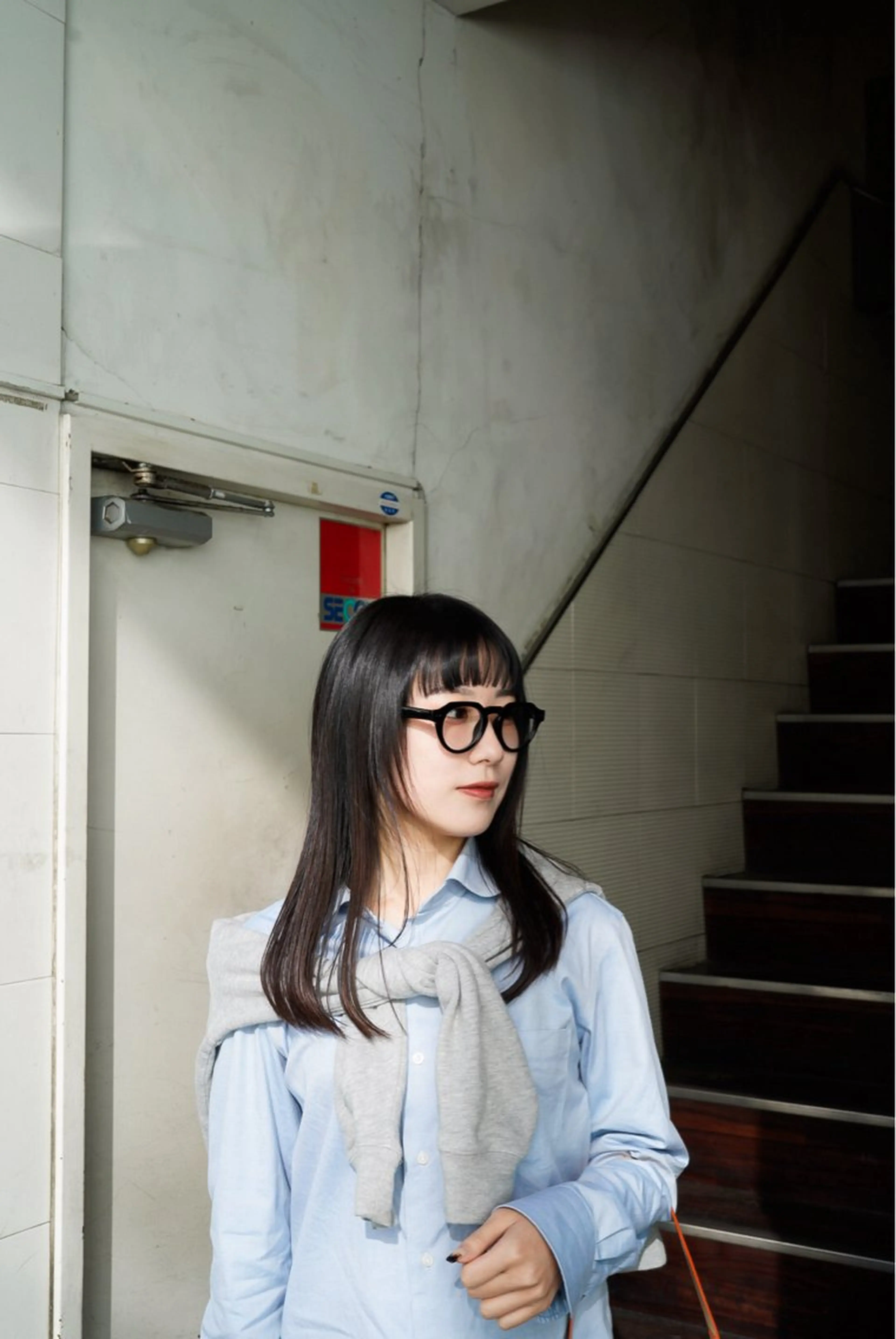 ロング 千葉 慎也のヘアスタイル