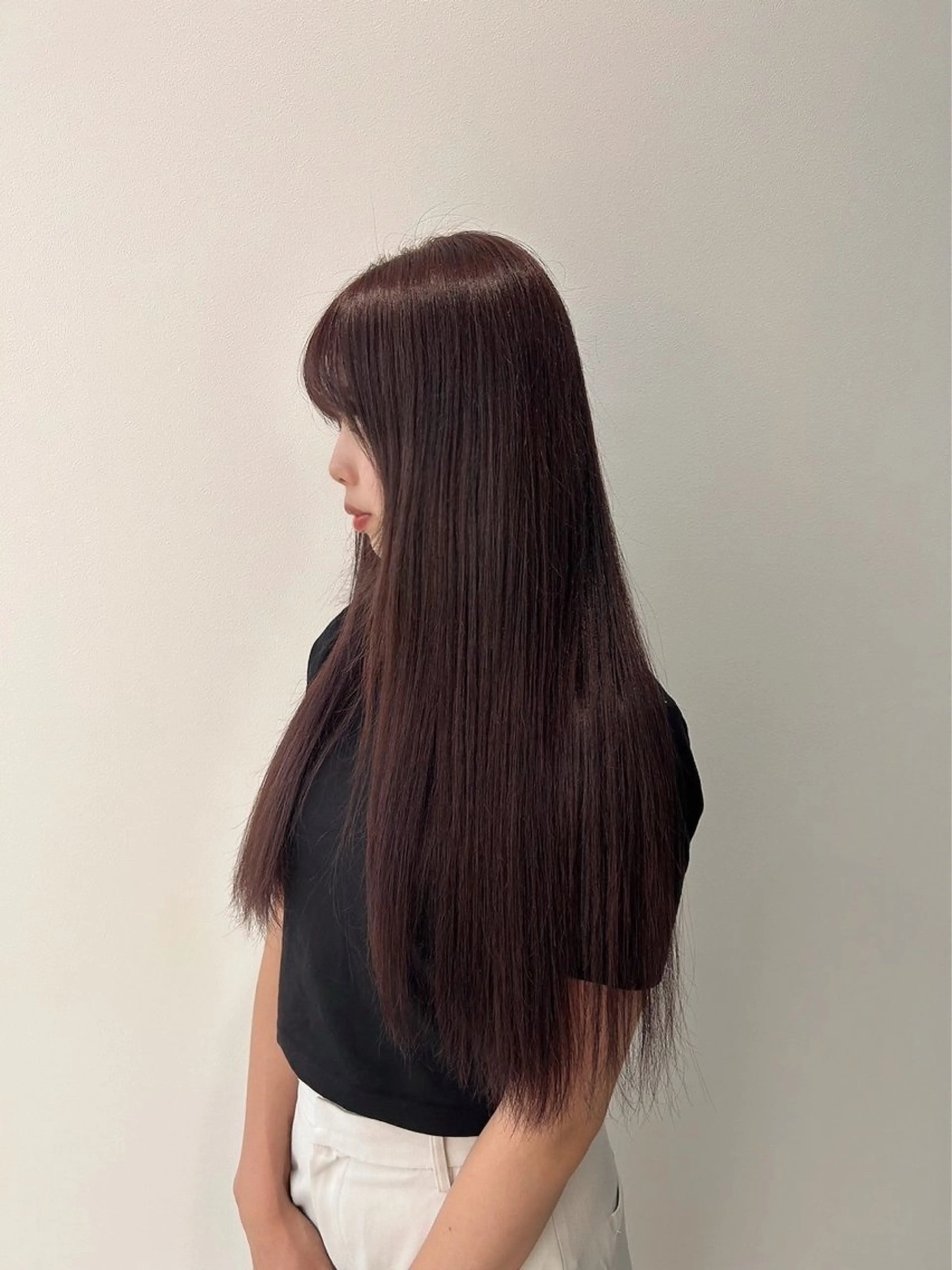 ロング ヘアカラー トリートメント Unami  / RIZUMUのヘアスタイル