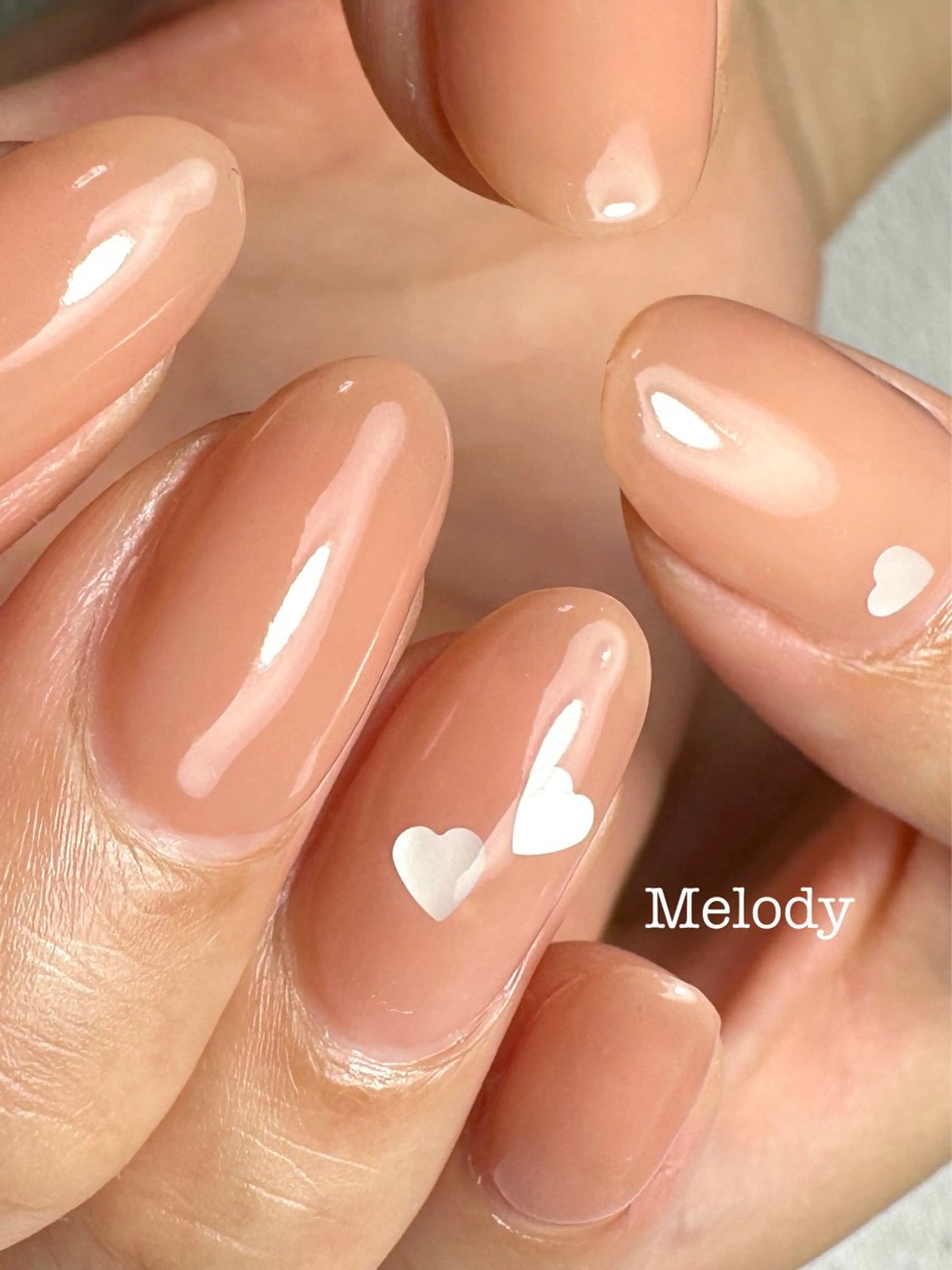 ネイル ワンカラーネイル ハンドネイル Yuki Takahamaのネイルデザイン